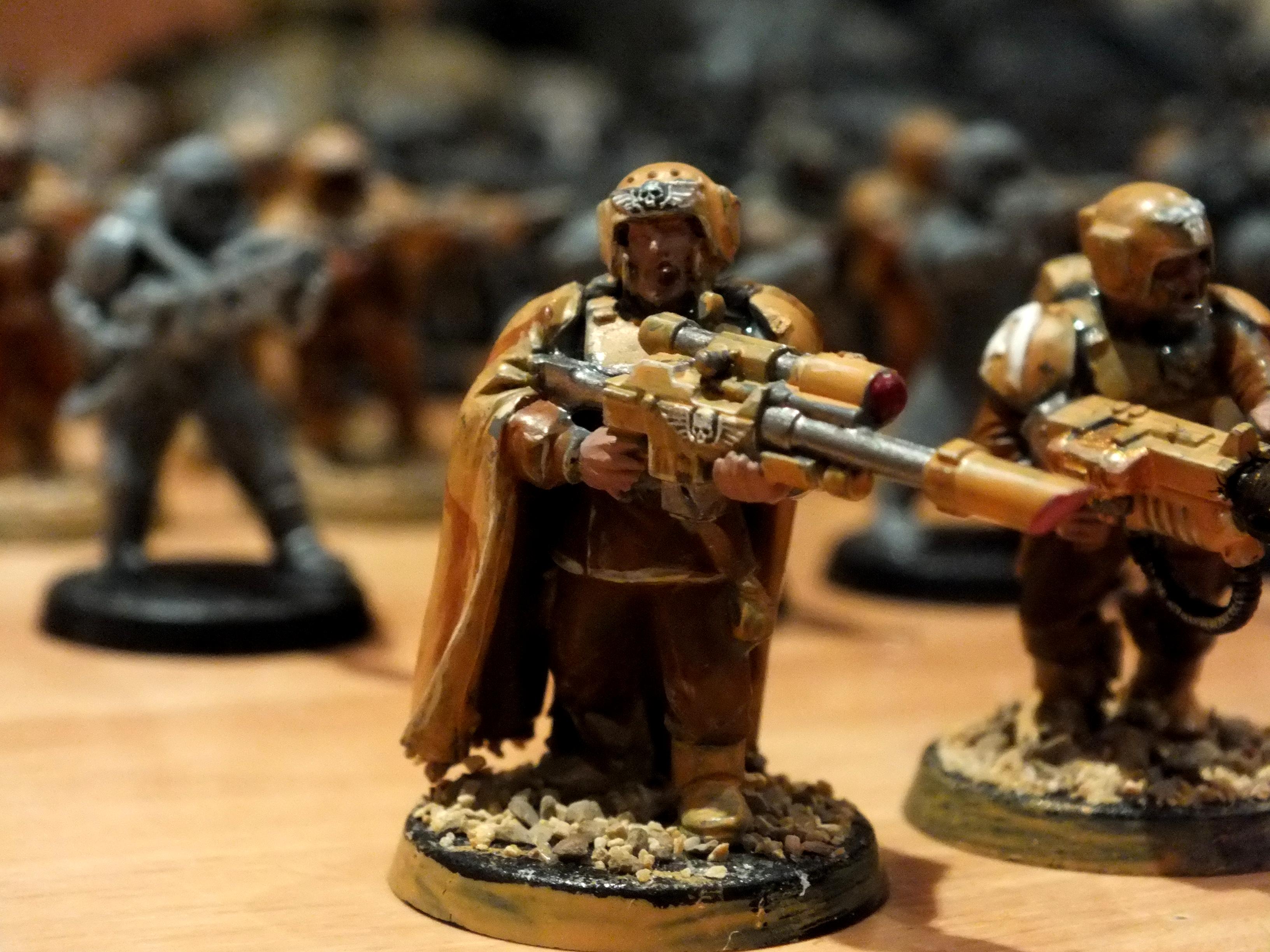 Commissar, Guard, Imperial Guard, Lord Commissar, Snipers