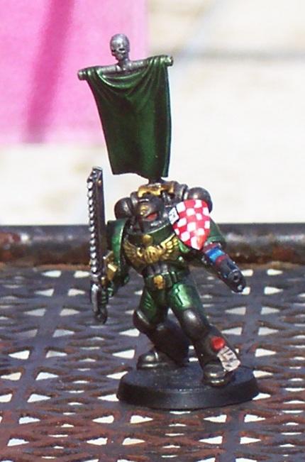 Chainsword, Homebrew, Pistol, Plasma, Sargent, Space, Space Marines, Valtheran
