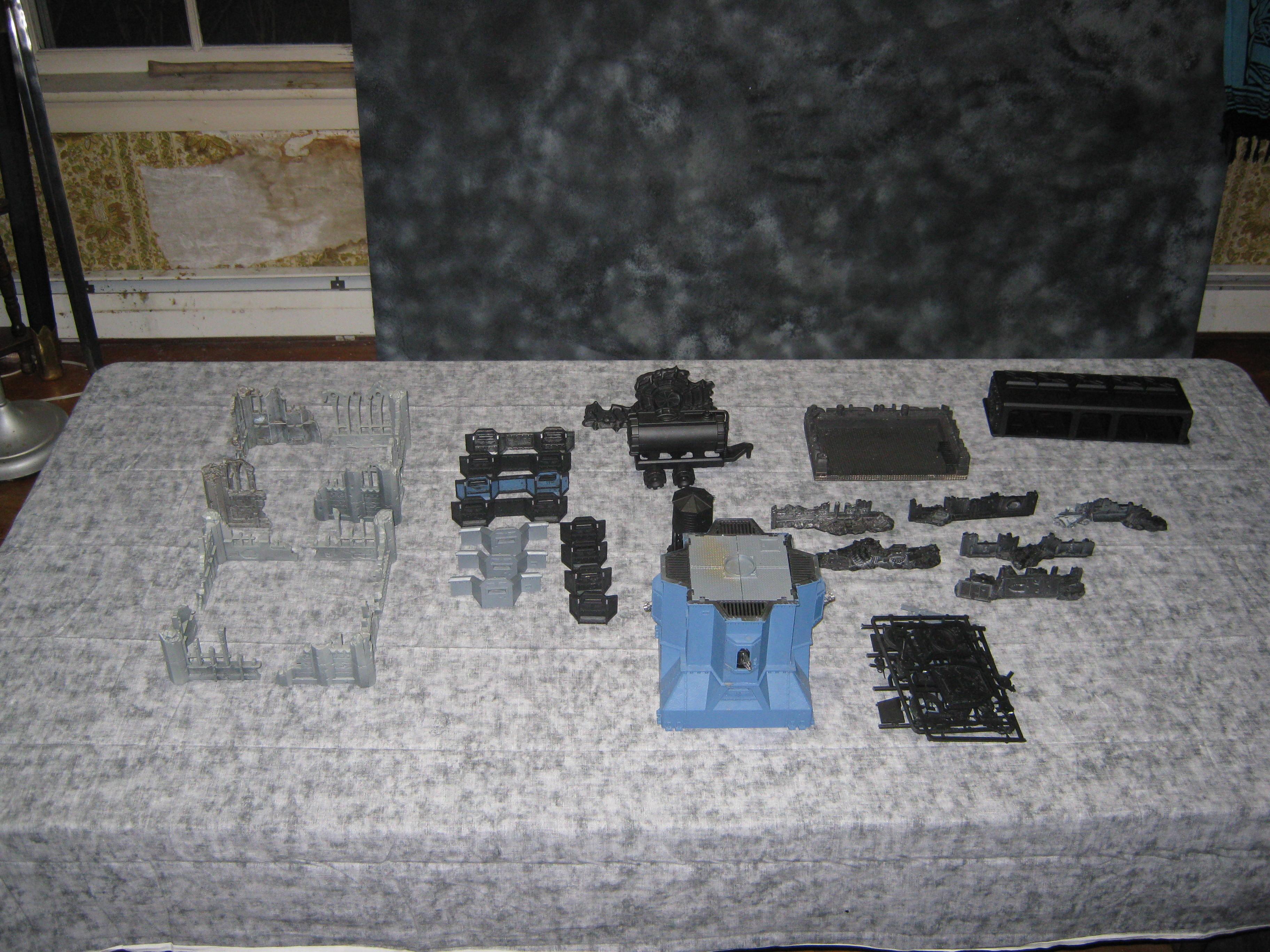 Necromunda, Plasticard, Scratch Build, Terrain, Warhammer 40,000