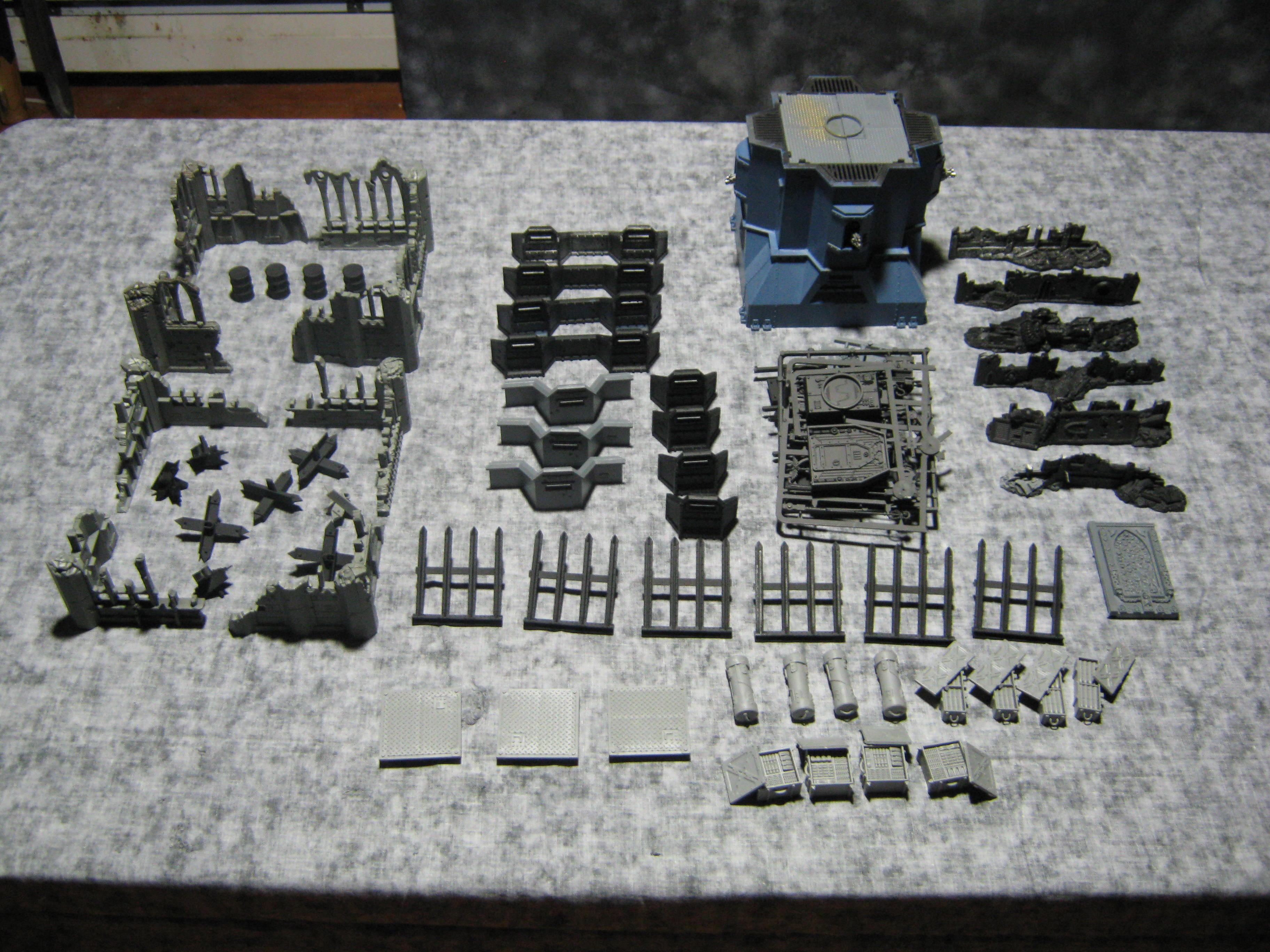 Necromunda, Plasticard, Scratch Build, Terrain, Warhammer 40,000