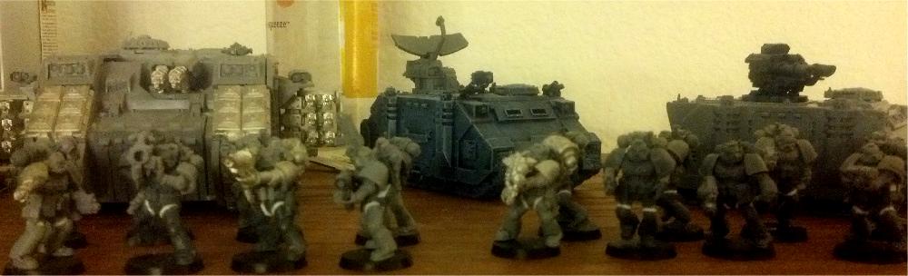 Space Marines, Tall Scale