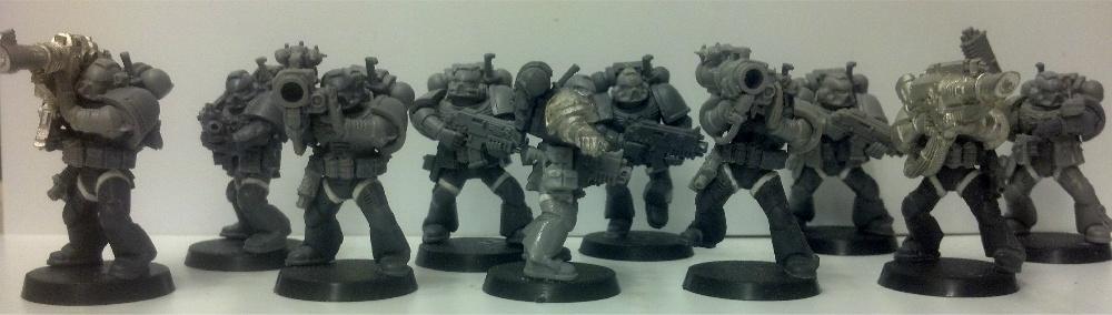Space Marines, Tall Scale, True Scale