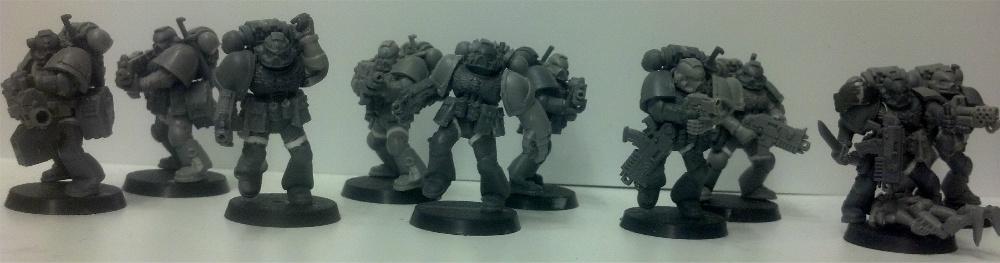 Space Marines, Tall Scale