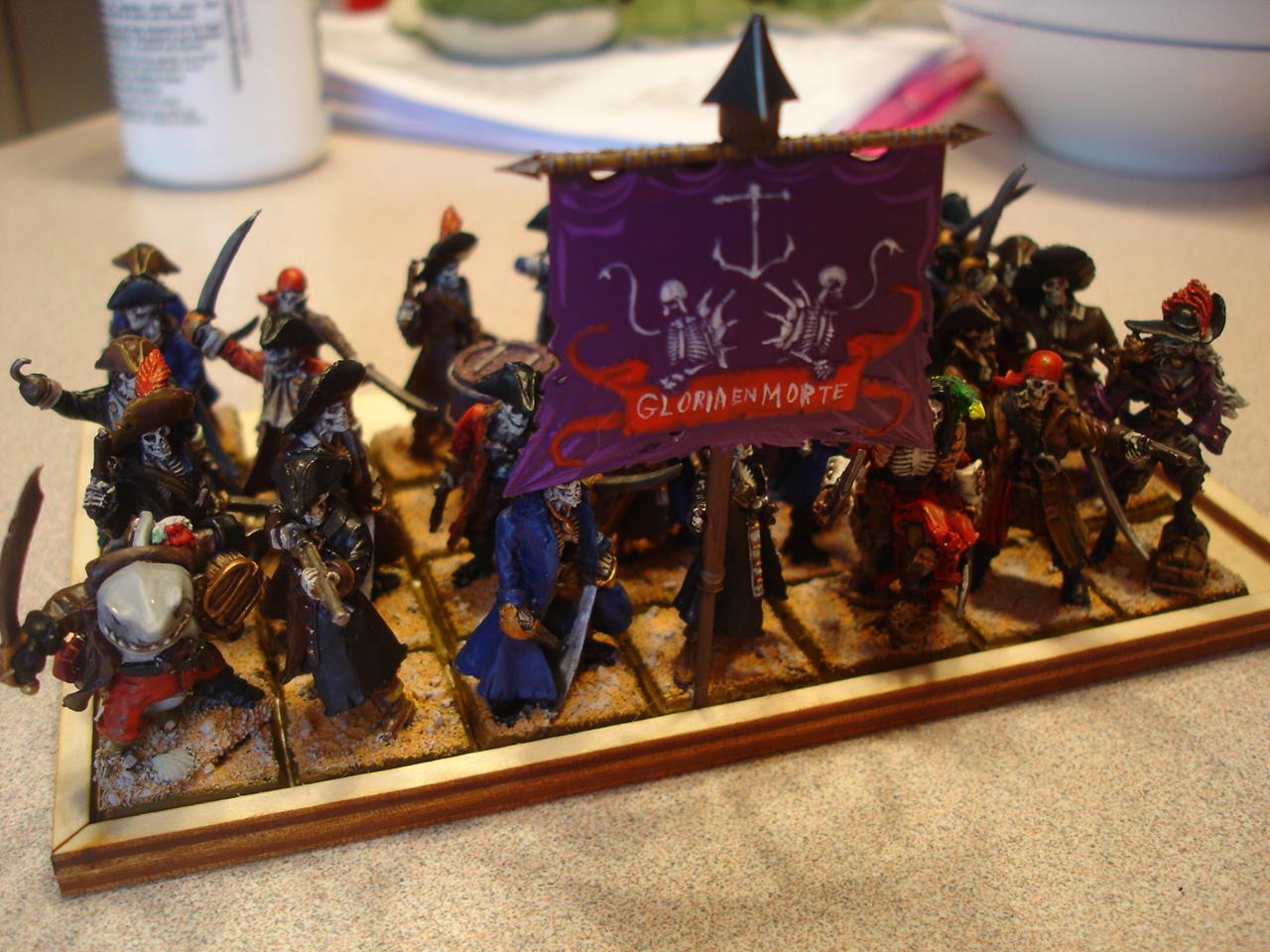 Grave Guard, Pirate, Shark, Skeletons, Warhammer Fantasy, Zombie, Zombie Pirate