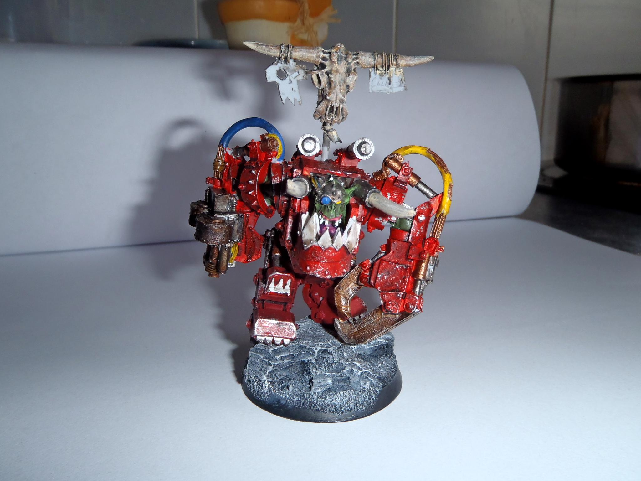 Ghazghkull Thraka, Orks, Warboss, Warhammer 40,000, Work In Progress