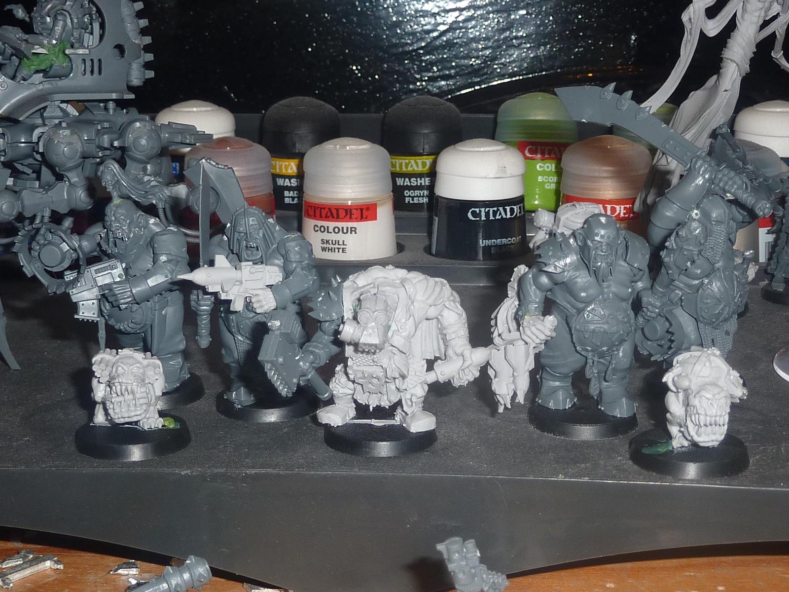 Ogres, Orcs, Ork Tankbustas, Orks, Tankbustas