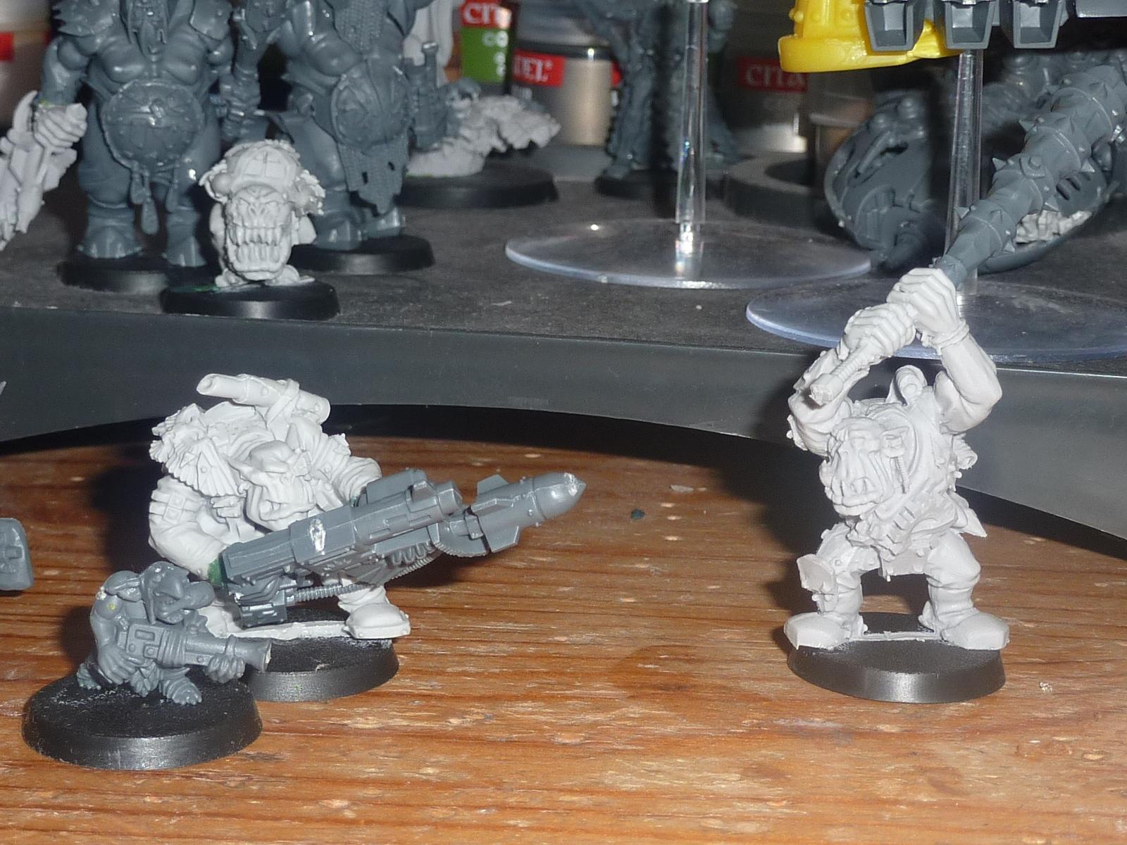 Orcs, Ork Tankbustas, Orks, Tankbustas