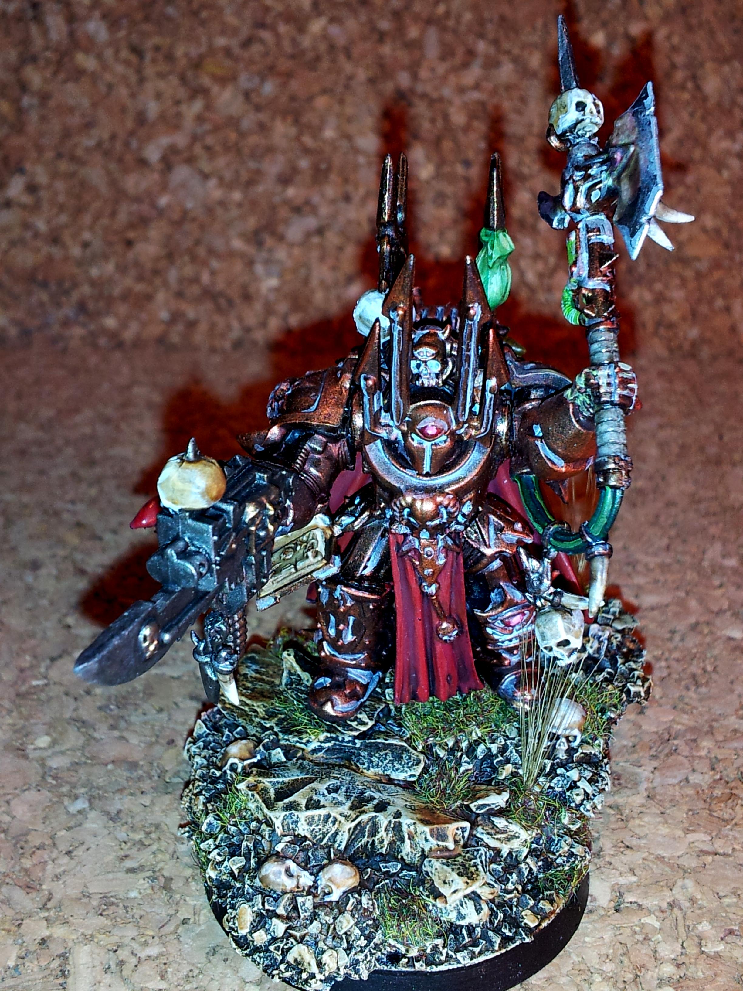 Chaos Space Marines, Sorcerer, Terminator Armor