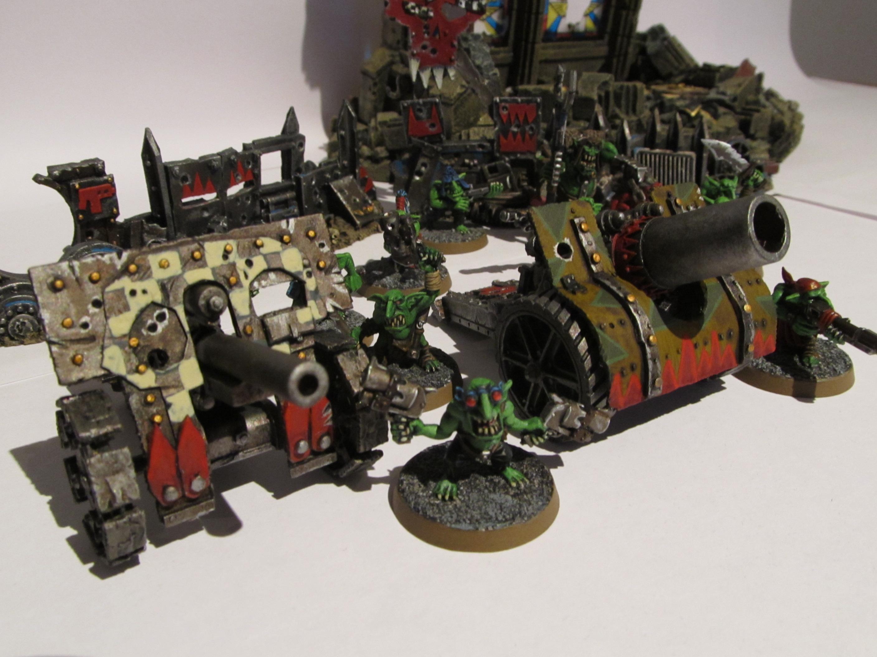 Big Gunz, Gretchin, Grots, Kannon, Mek Gunz, Orks, Warhammer 40,000