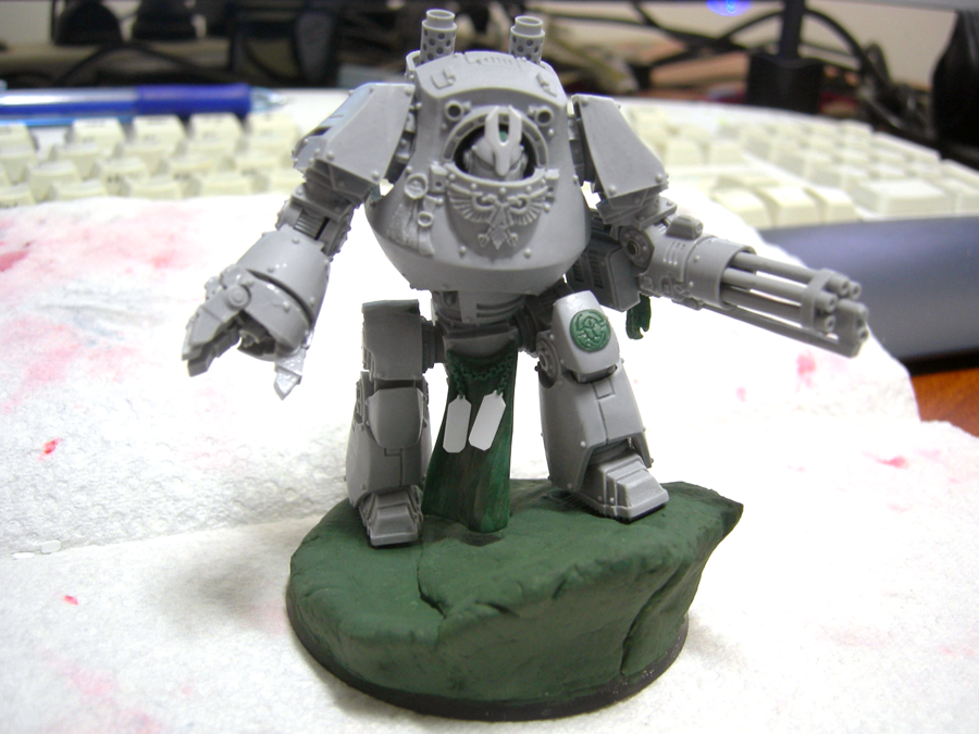 Contemptor, Dreadnought, Thousand Sons, Work In Progress
