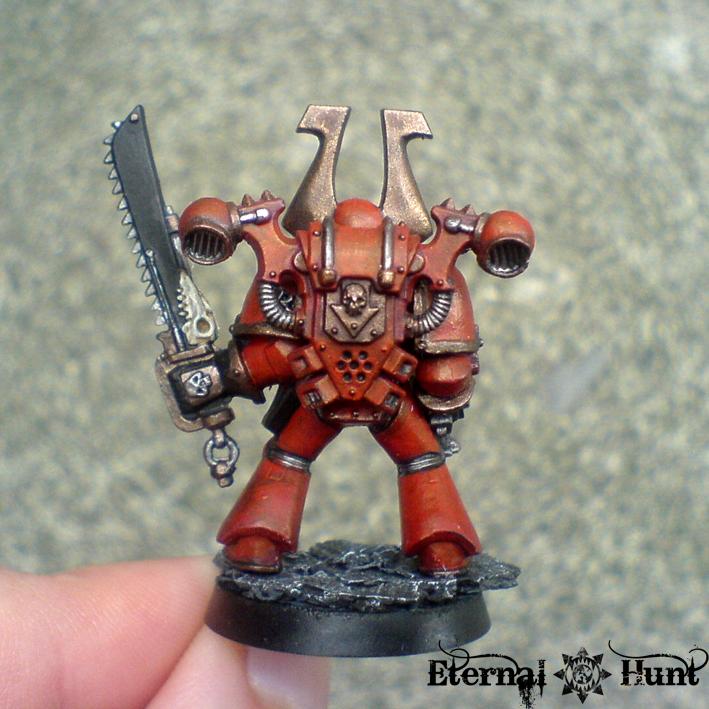 Chaos, Chaos Space Marines, Khorne, Khorne Berzerker, Out Of Production, Vintage, Warhammer 40,000, World Eaters