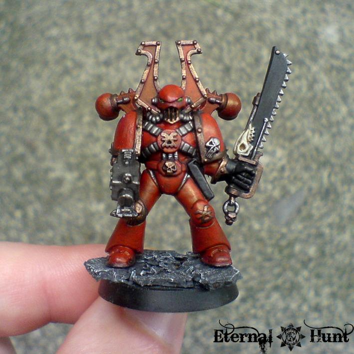 Chaos, Chaos Space Marines, Khorne, Khorne Berzerker, Out Of Production, Vintage, Warhammer 40,000, World Eaters