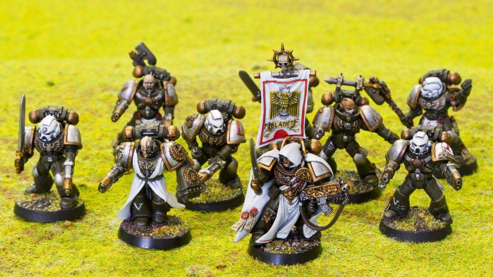 Converted (ok a head swap) captain and my veteran unit