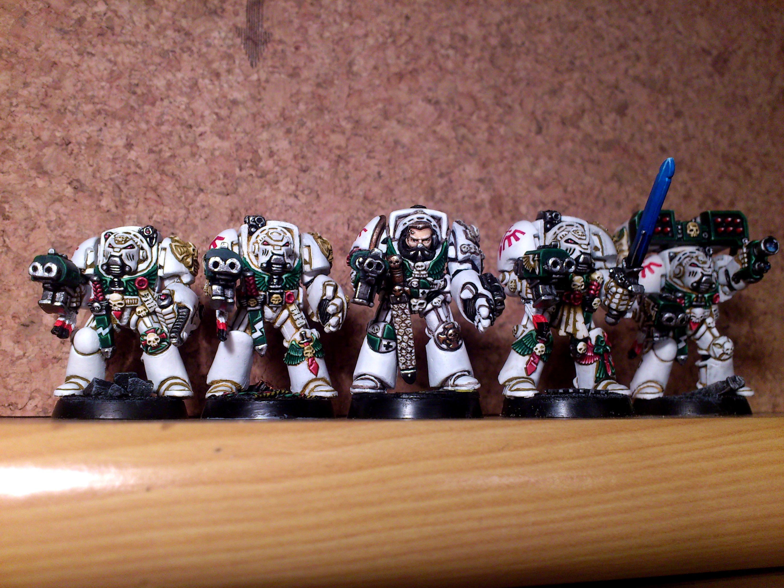 Dark Angels, Space Marines, Terminator Armor, Warhammer 40,000