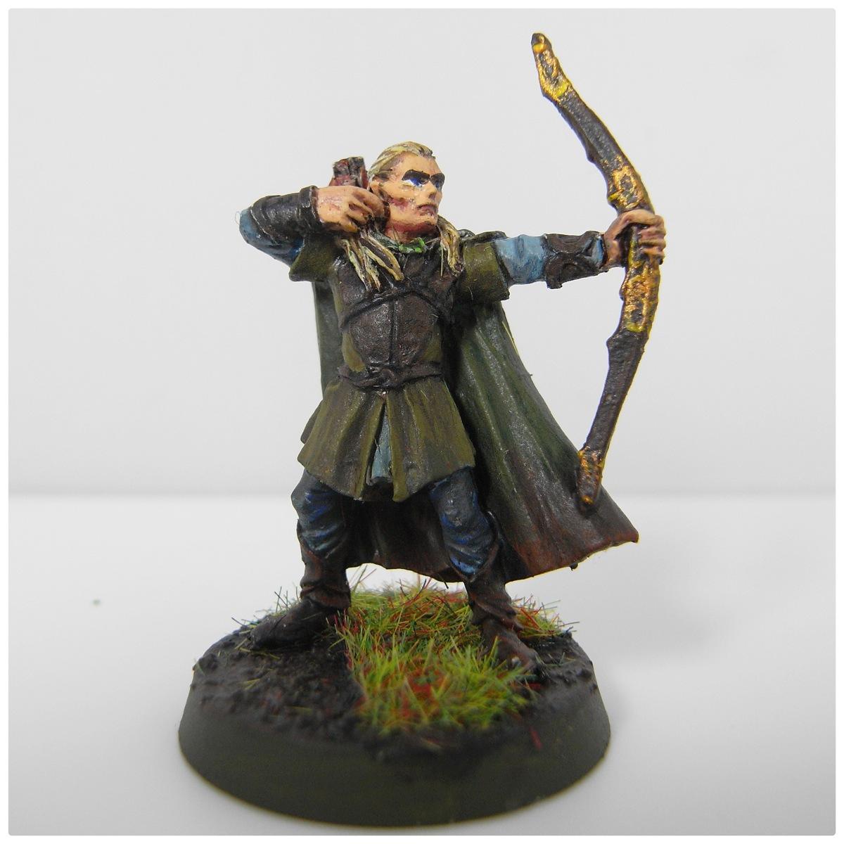 Archers, Highlights, Legolas, Lord Of The Rings, Painting, Weathered