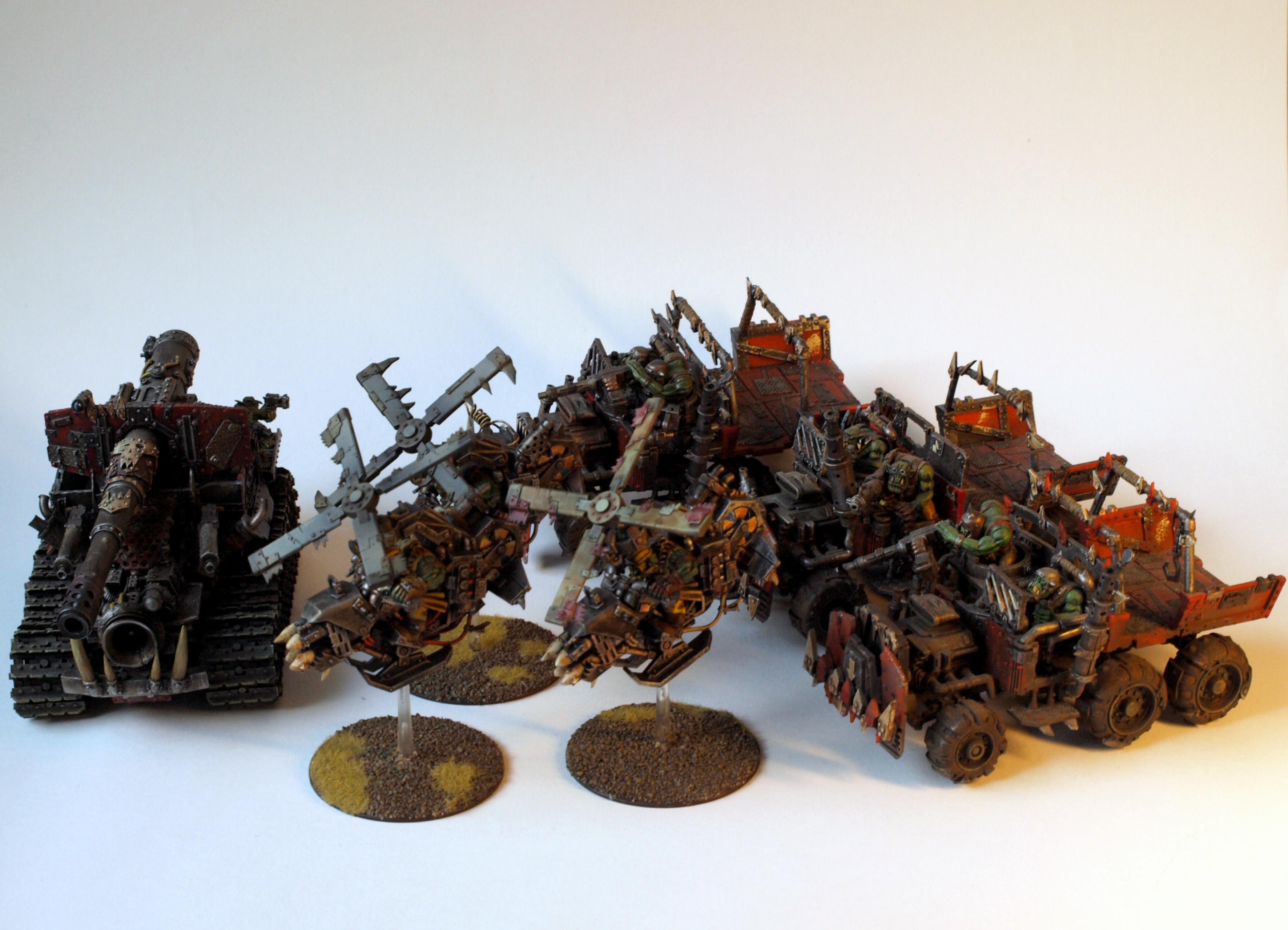 Bigtrukk, Deffkopta, Orks, Wartrukk