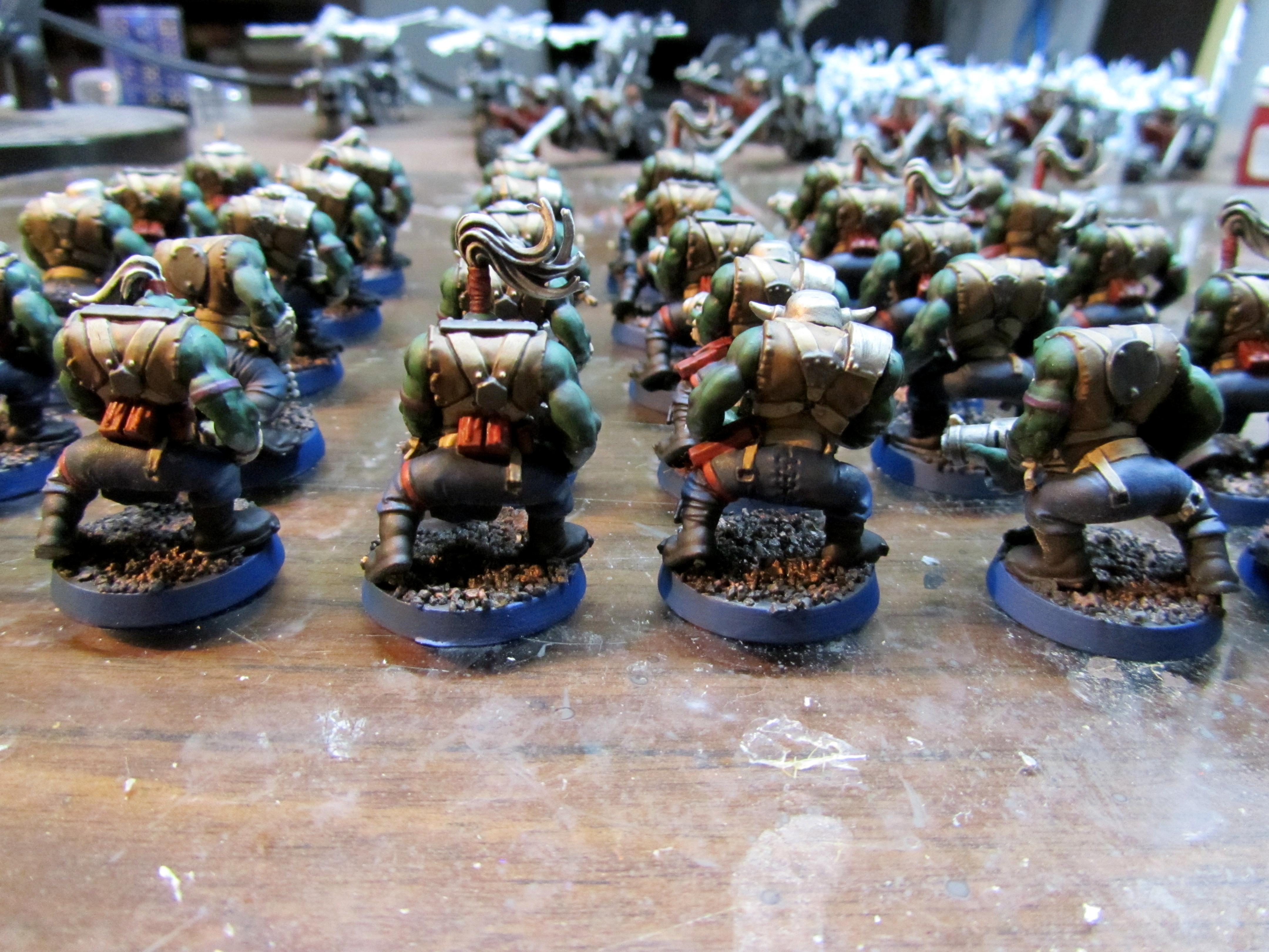 Boys, Orks, Shoota, Shootas boys (back view)