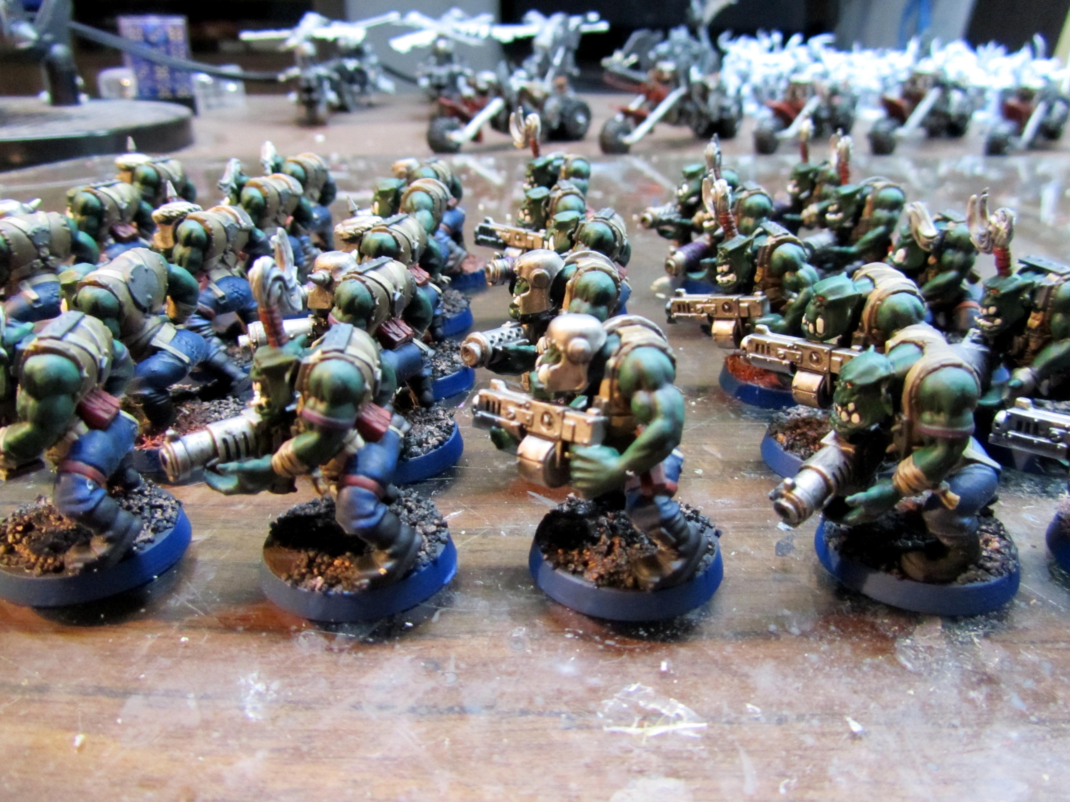 Boys, Orks, Shoota, Shootas boys (left view)