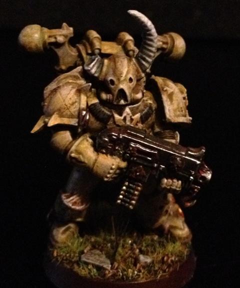 Chaos, Conversion, Greenstuff, Plague Marines
