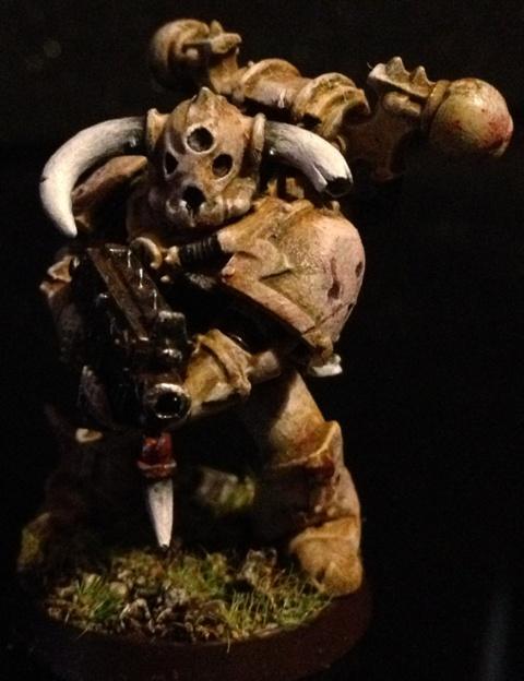 Chaos, Conversion, Greenstuff, Plague Marines