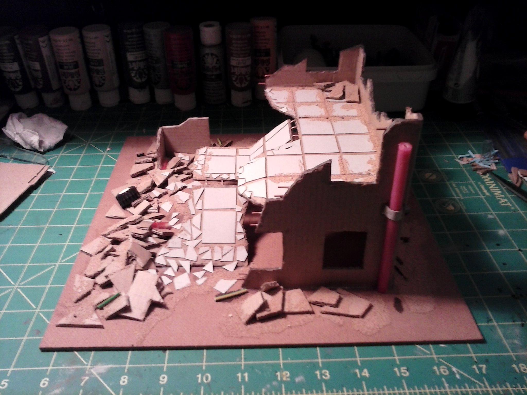 Ruined building