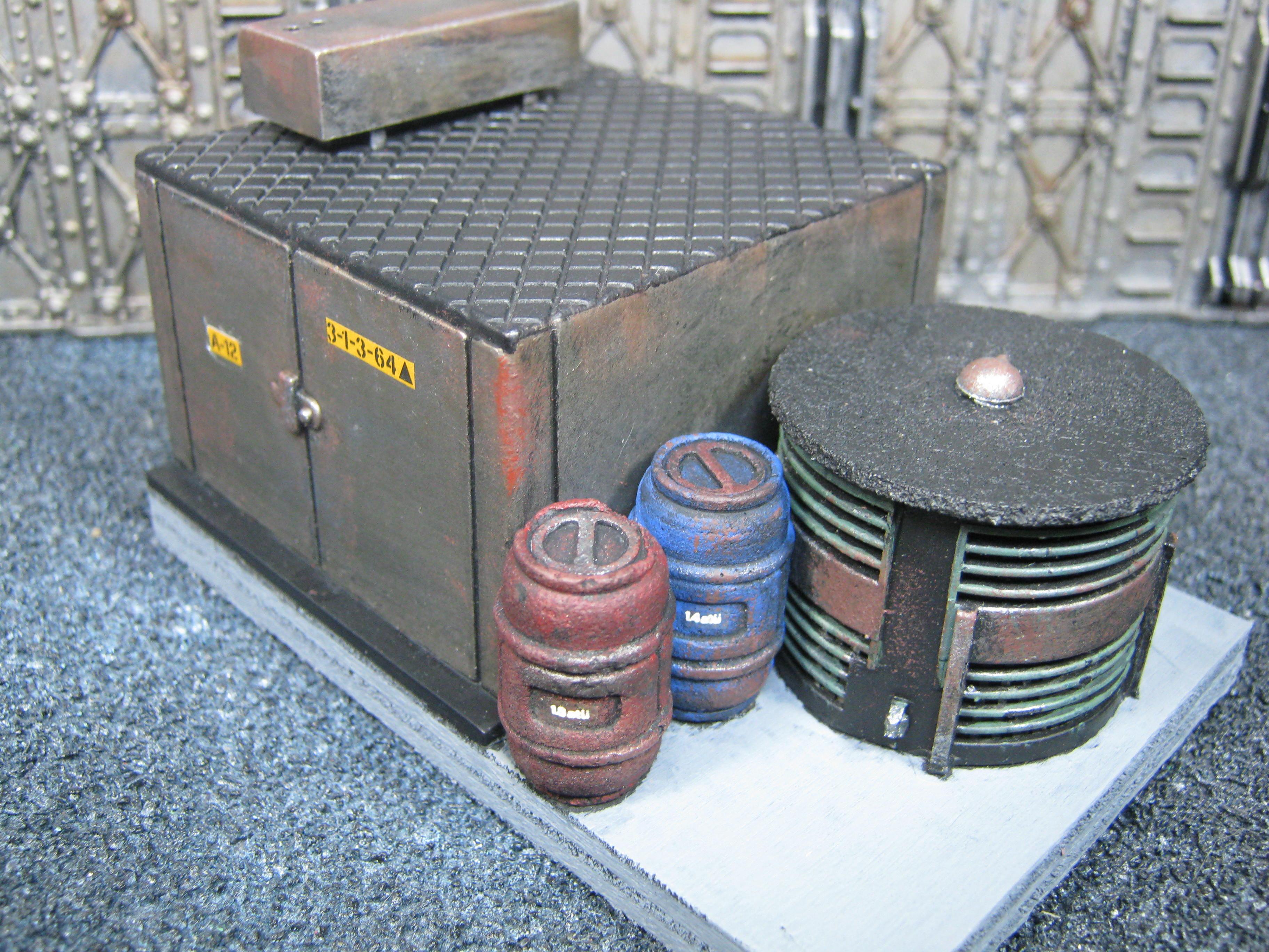 Necromunda, Plasticard, Scratch Build, Terrain, Warhammer 40,000