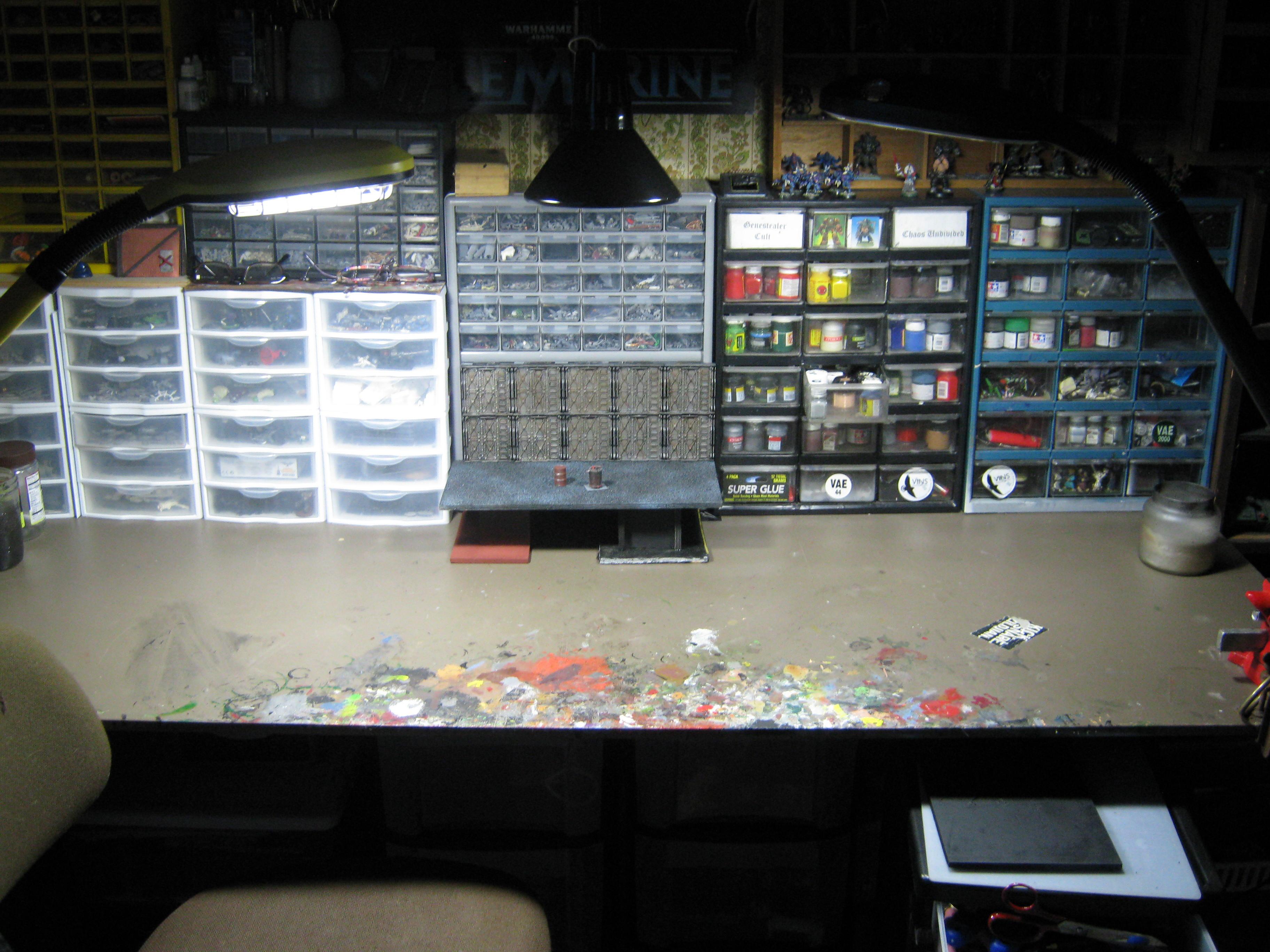 Necromunda, Plasticard, Scratch Build, Terrain, Warhammer 40,000