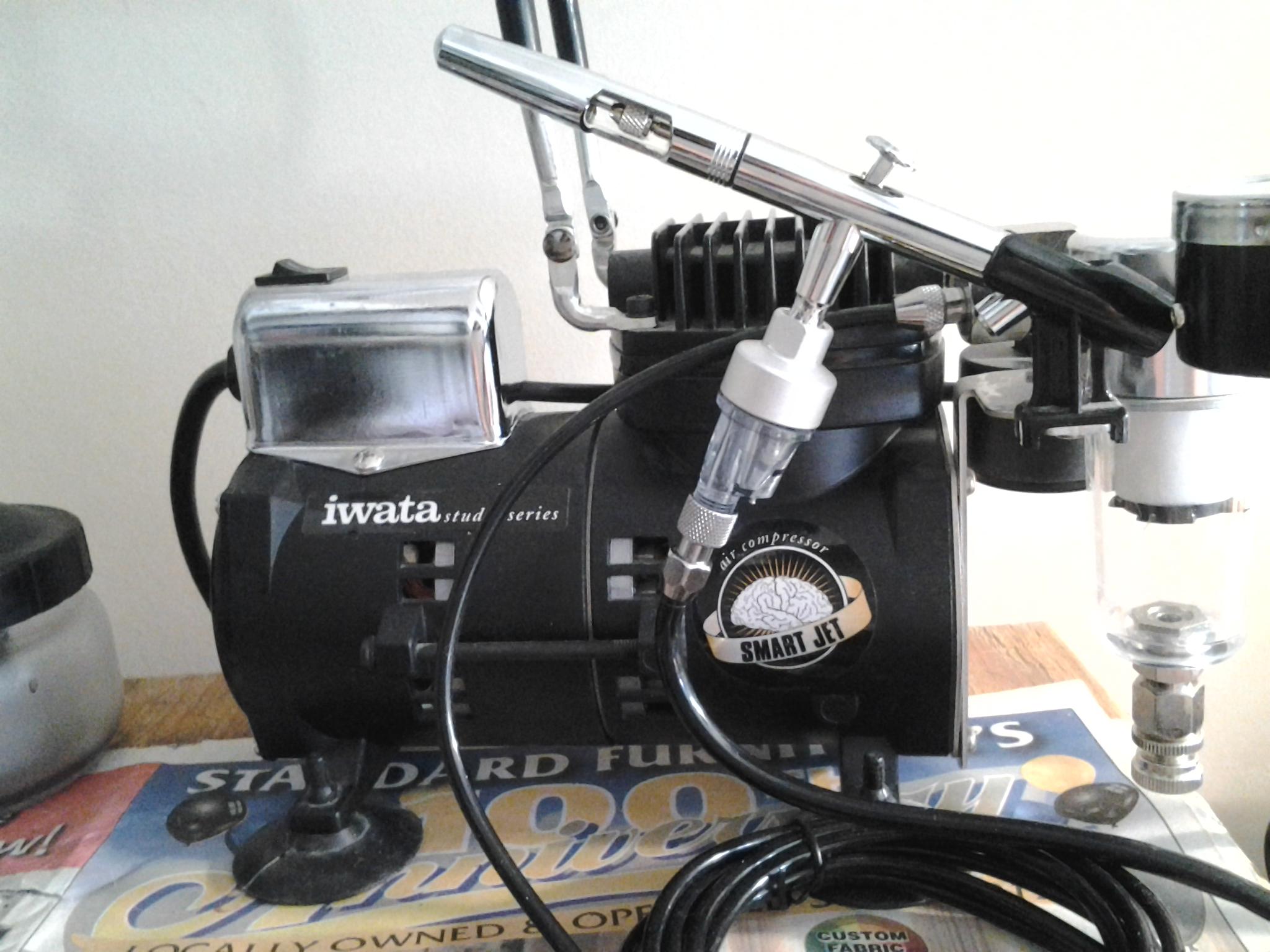 Airbrush  set-up