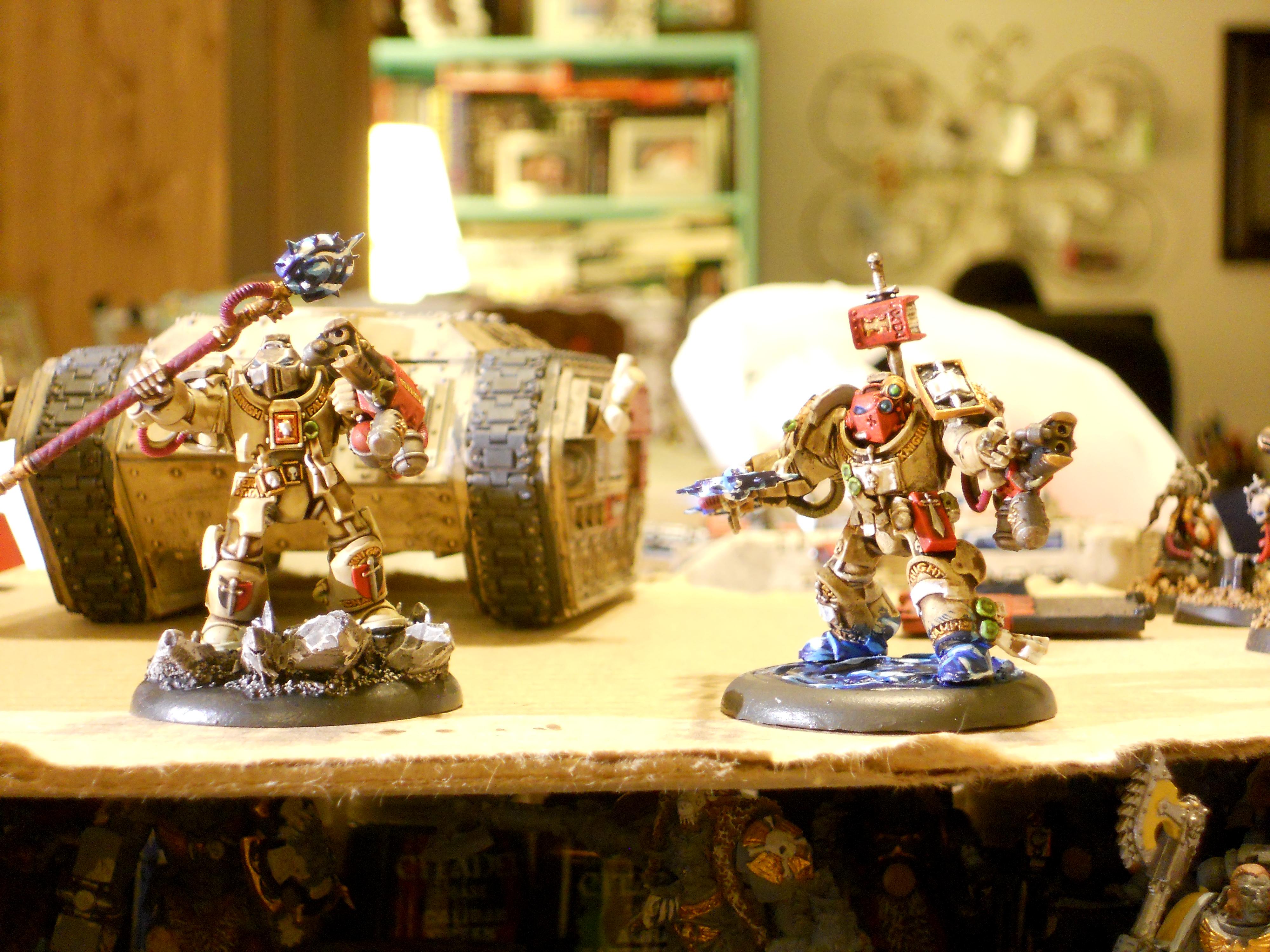 Grand Master, Grey Knight Alternate Paint Scheme, Grey Knights, Resin Bases