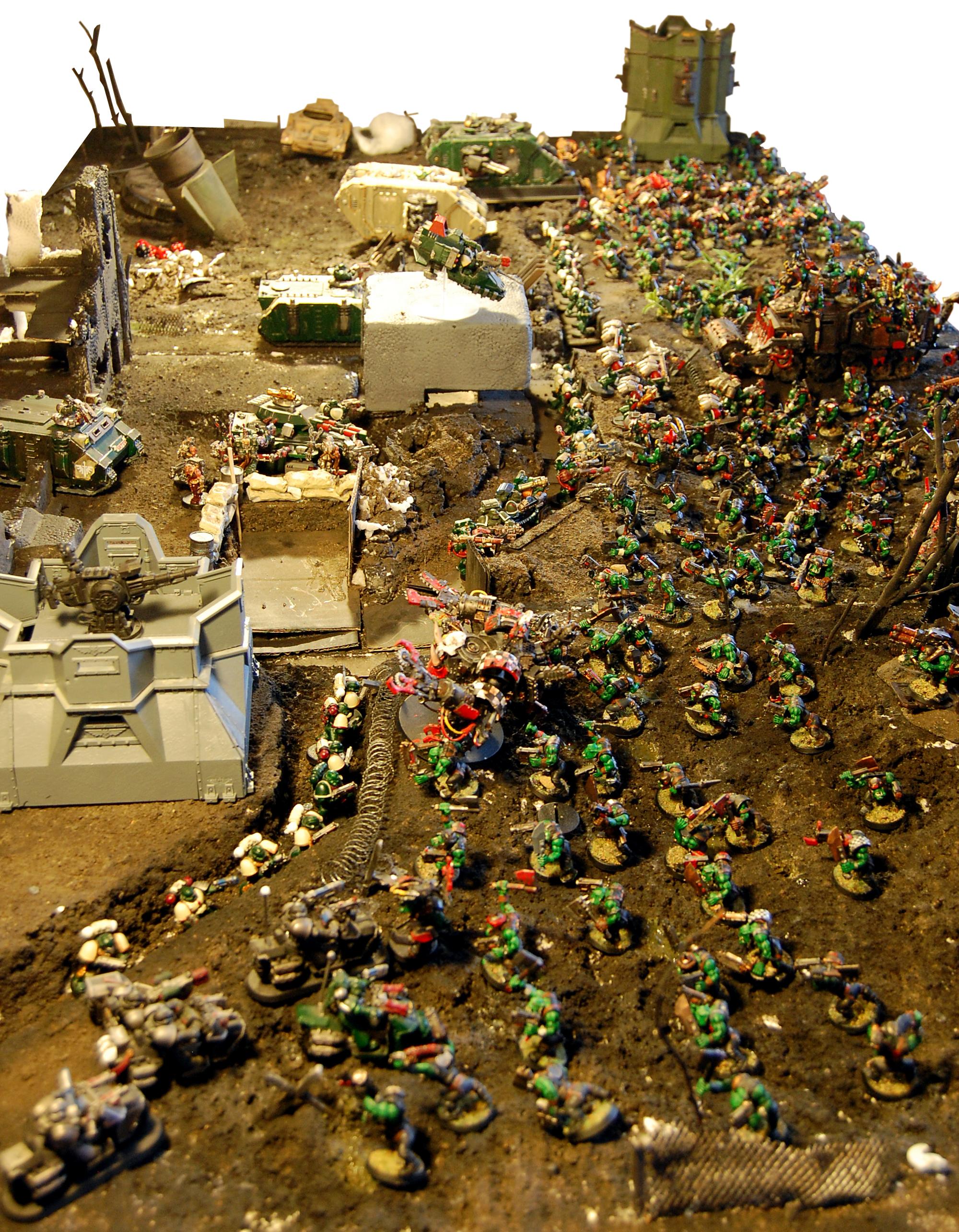 Dark Angels, Orks, Terrain