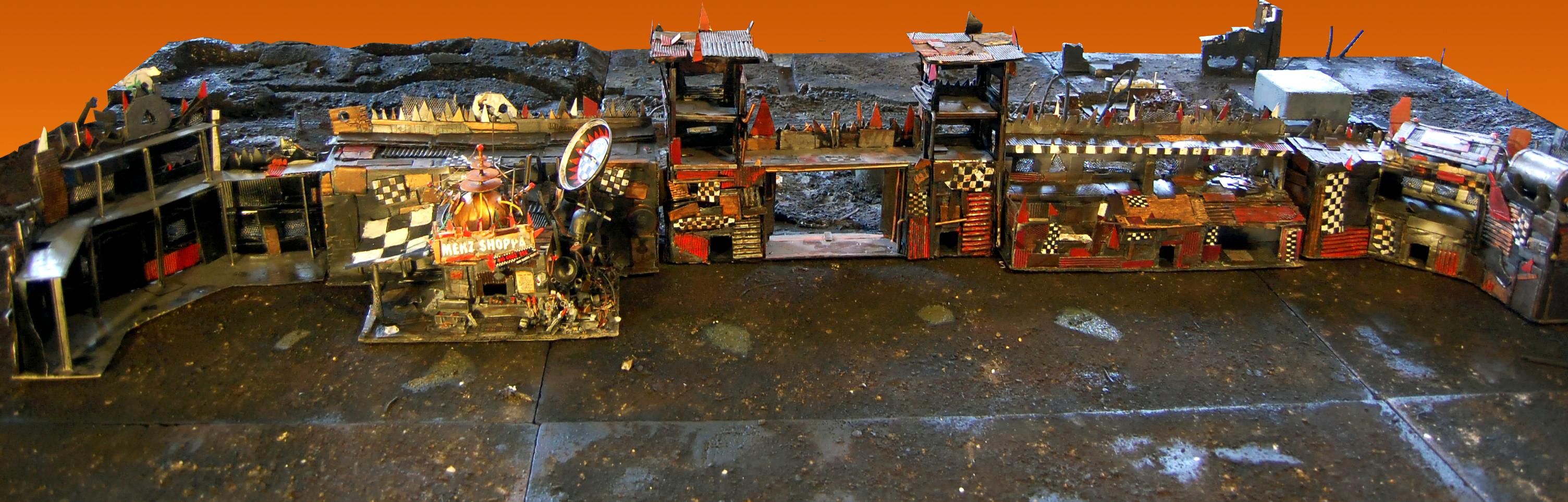 Orks, Terrain, Fortress from inside 