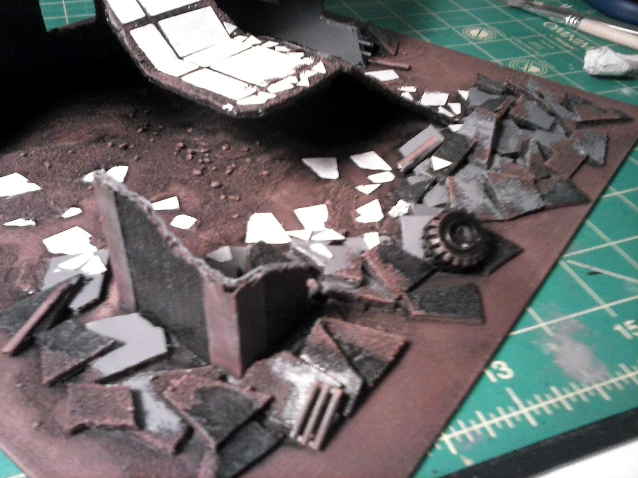 Ruined building