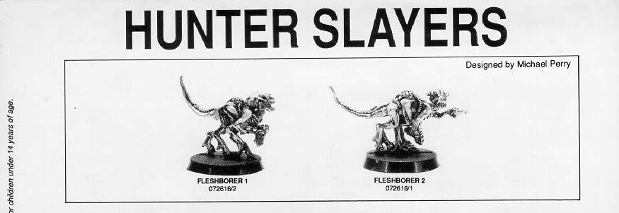 1st Edition Termagants, AKA Hunter-slayers (metal)