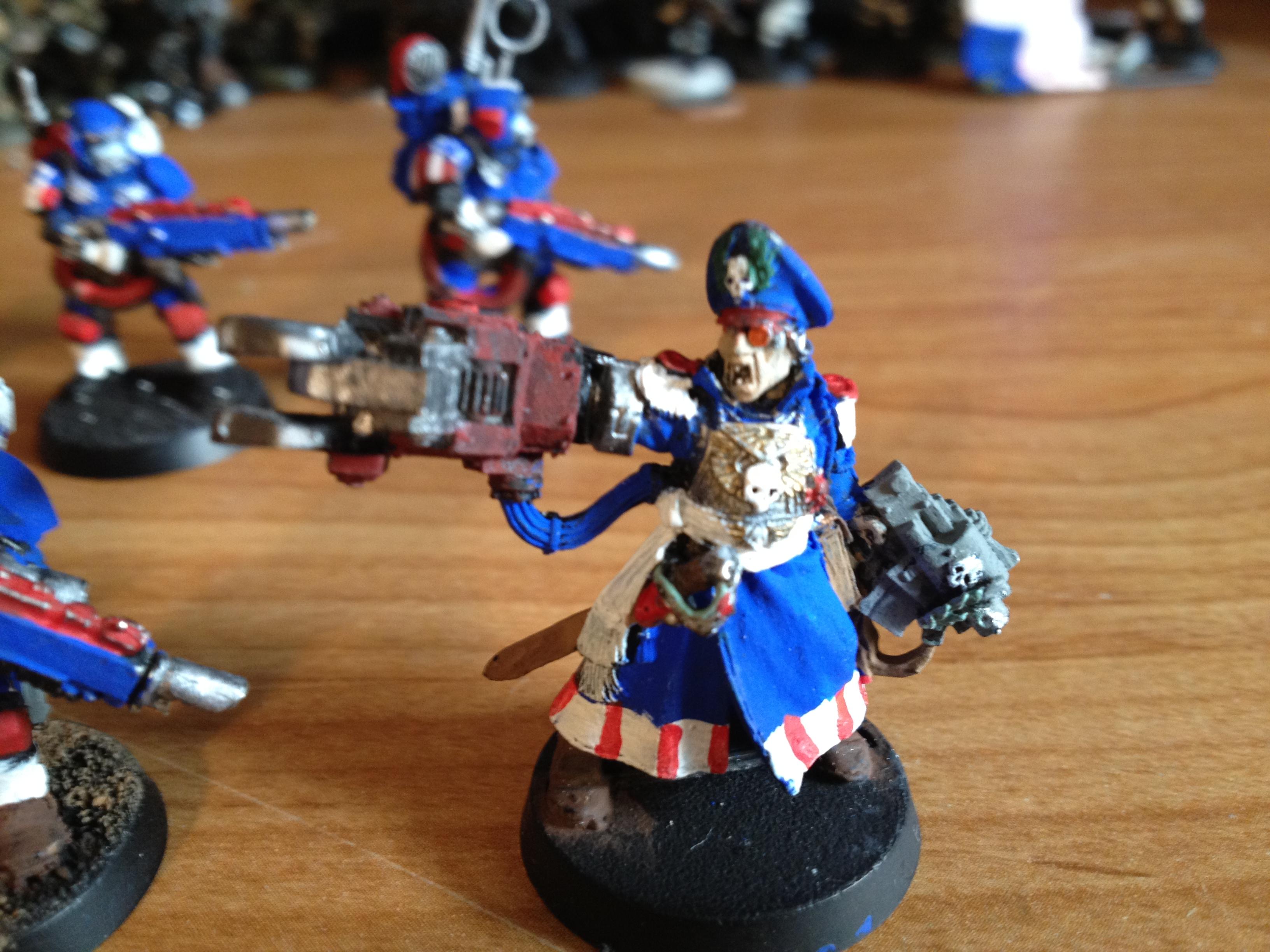 Commissar Yarrick, Imperial Guard, Warhammer 40,000