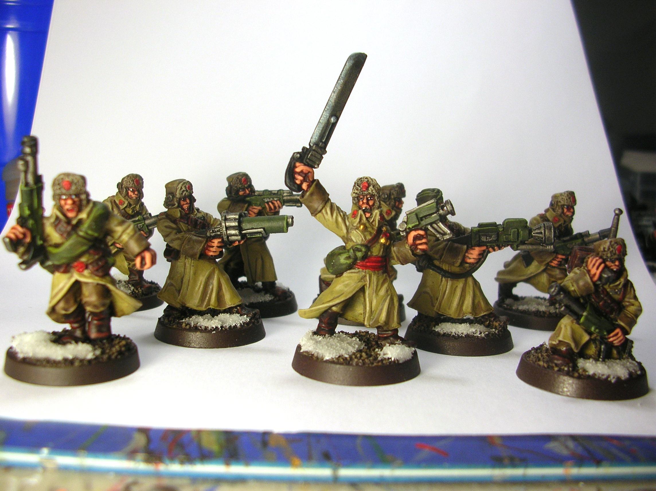 Imperial Guard, Russians, Valhallans, Warhammer 40,000