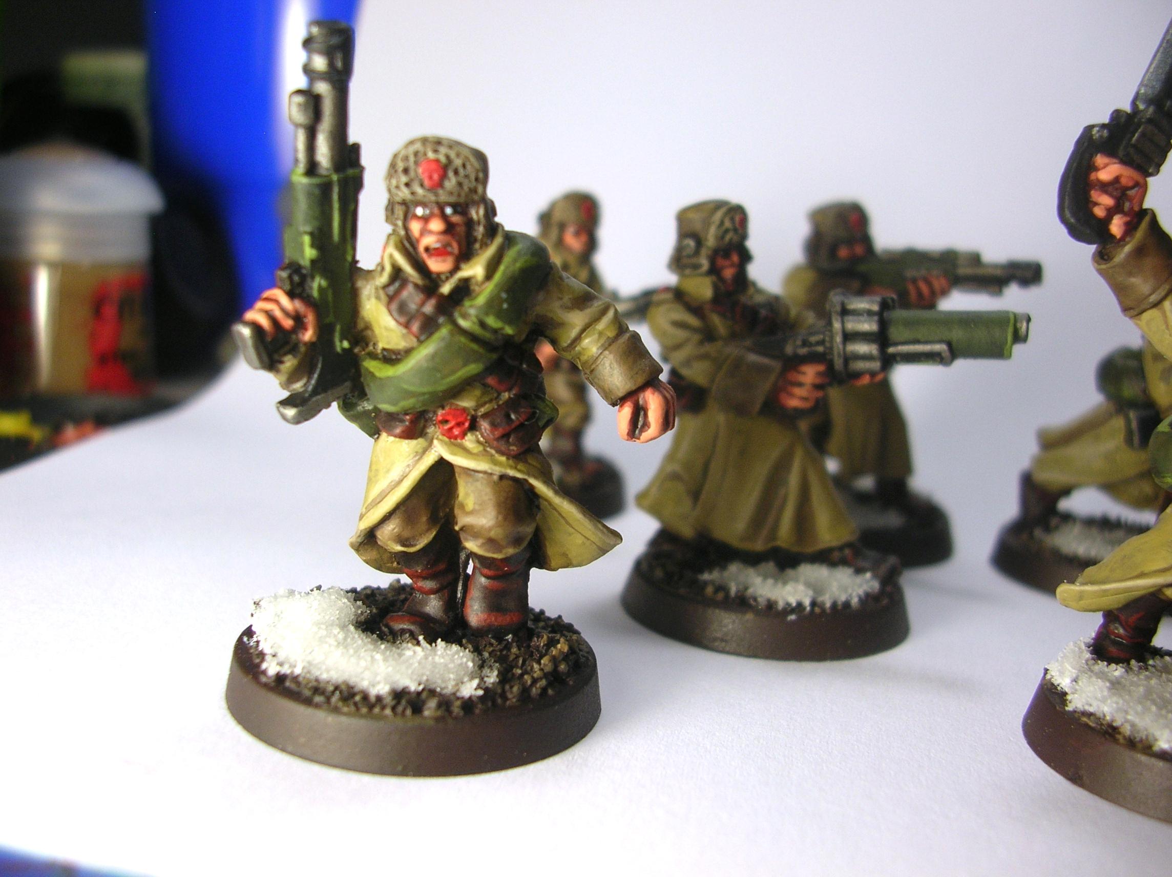 Imperial Guard, Russians, Valhallans, Warhammer 40,000