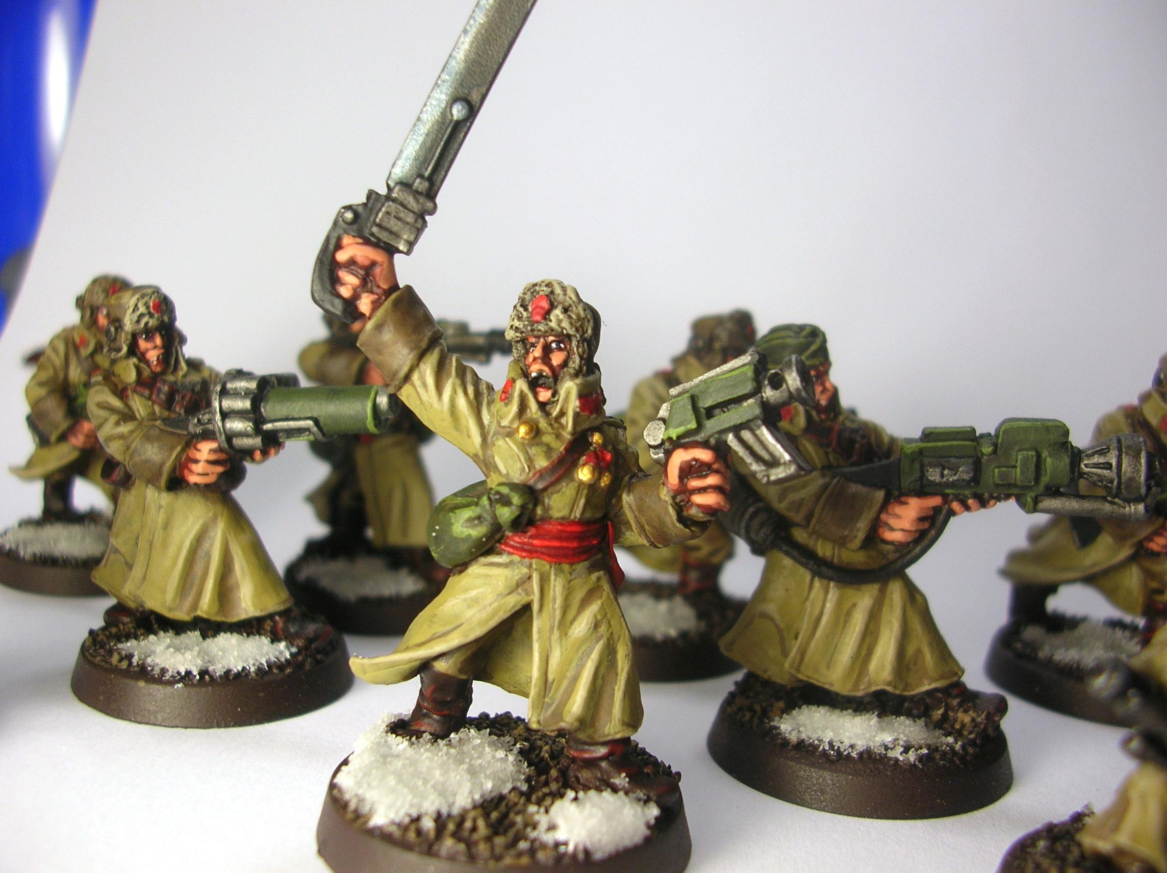 Imperial Guard, Russians, Valhallans, Warhammer 40,000