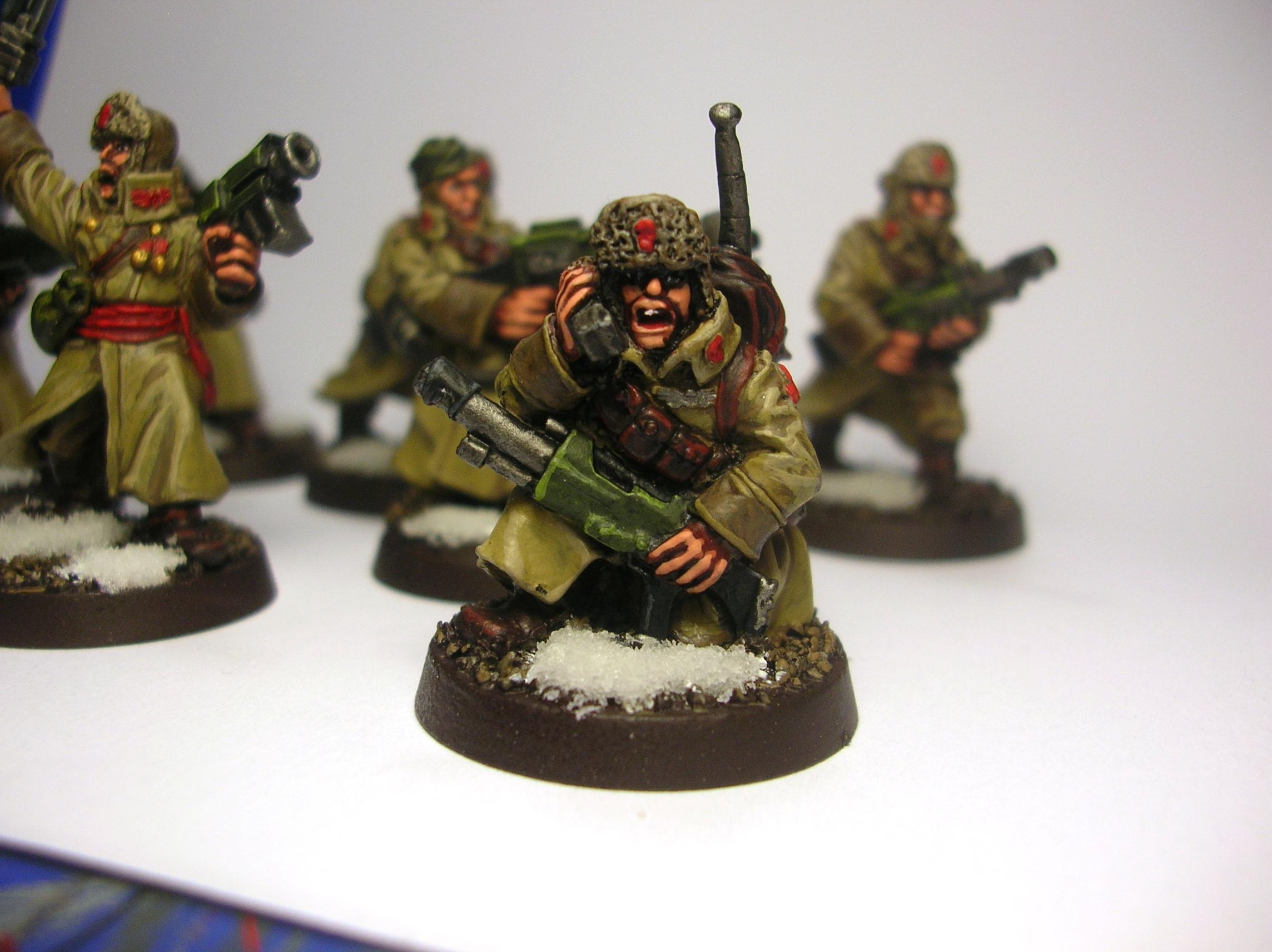 Imperial Guard, Russians, Valhallans, Warhammer 40,000