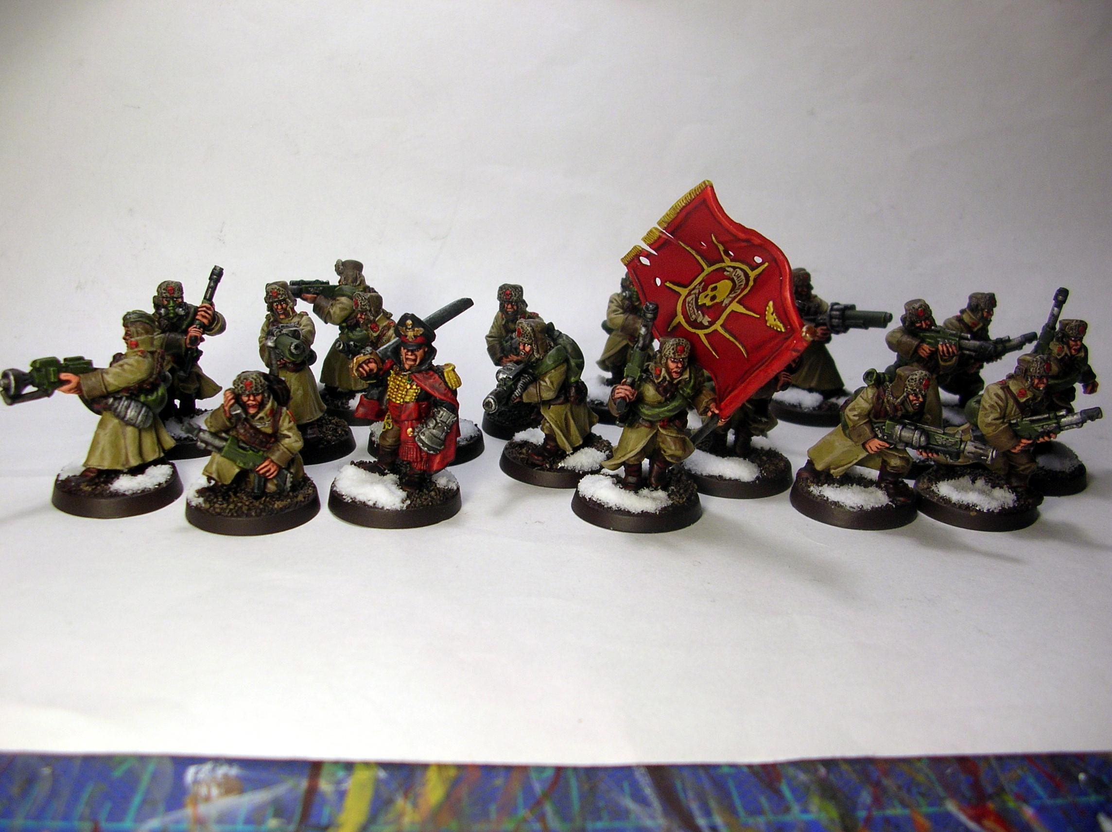 Imperial Guard, Russians, Valhallans, Warhammer 40,000