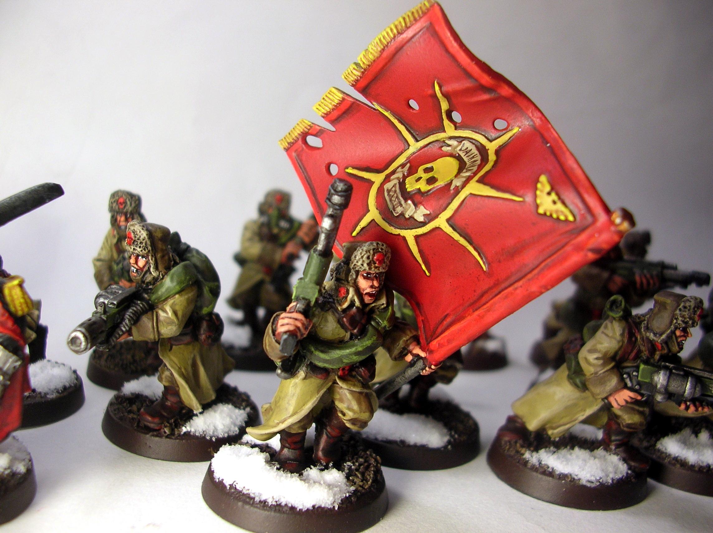 Imperial Guard, Russians, Valhallans, Warhammer 40,000