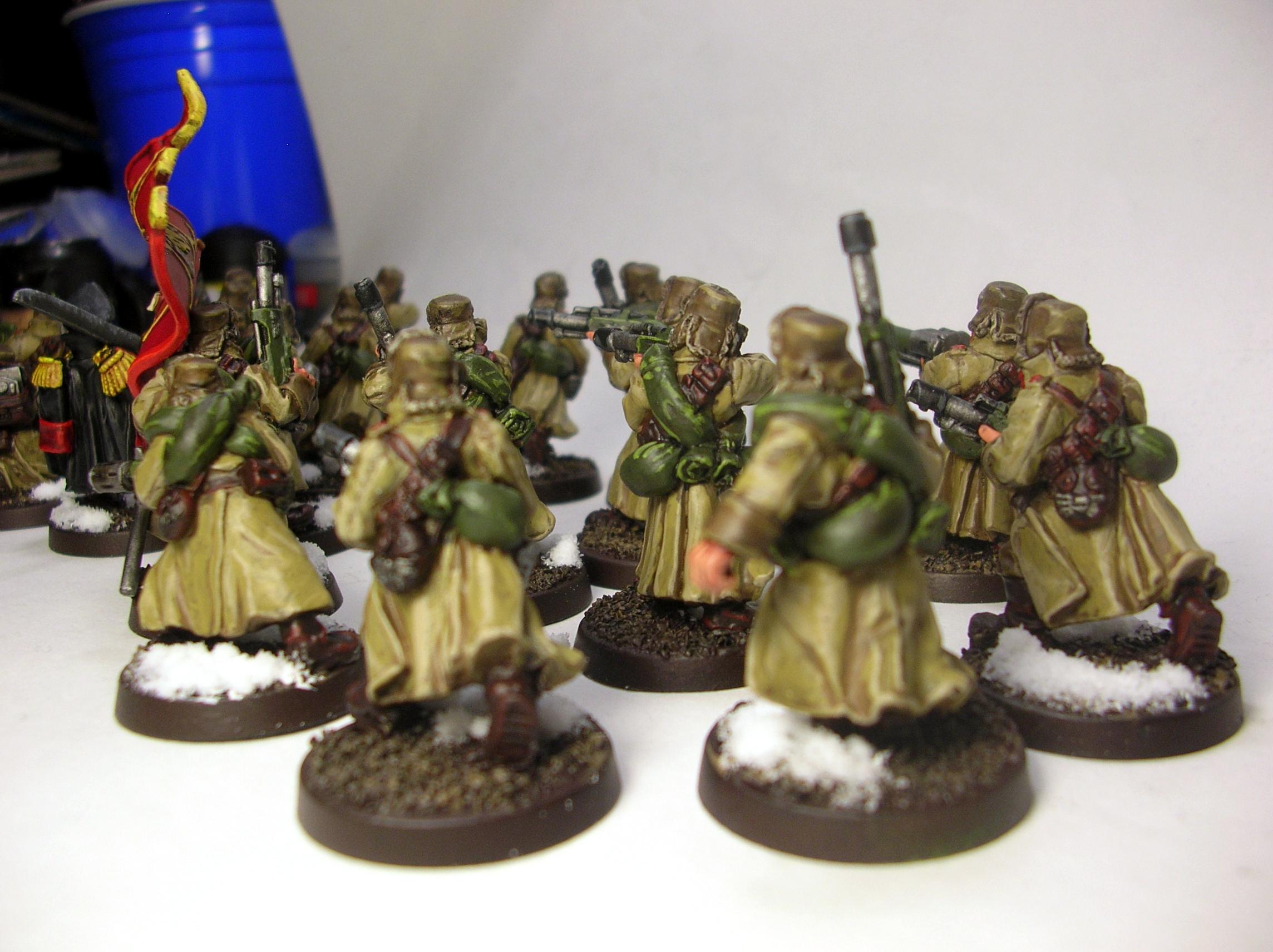 Imperial Guard, Russians, Valhallans, Warhammer 40,000