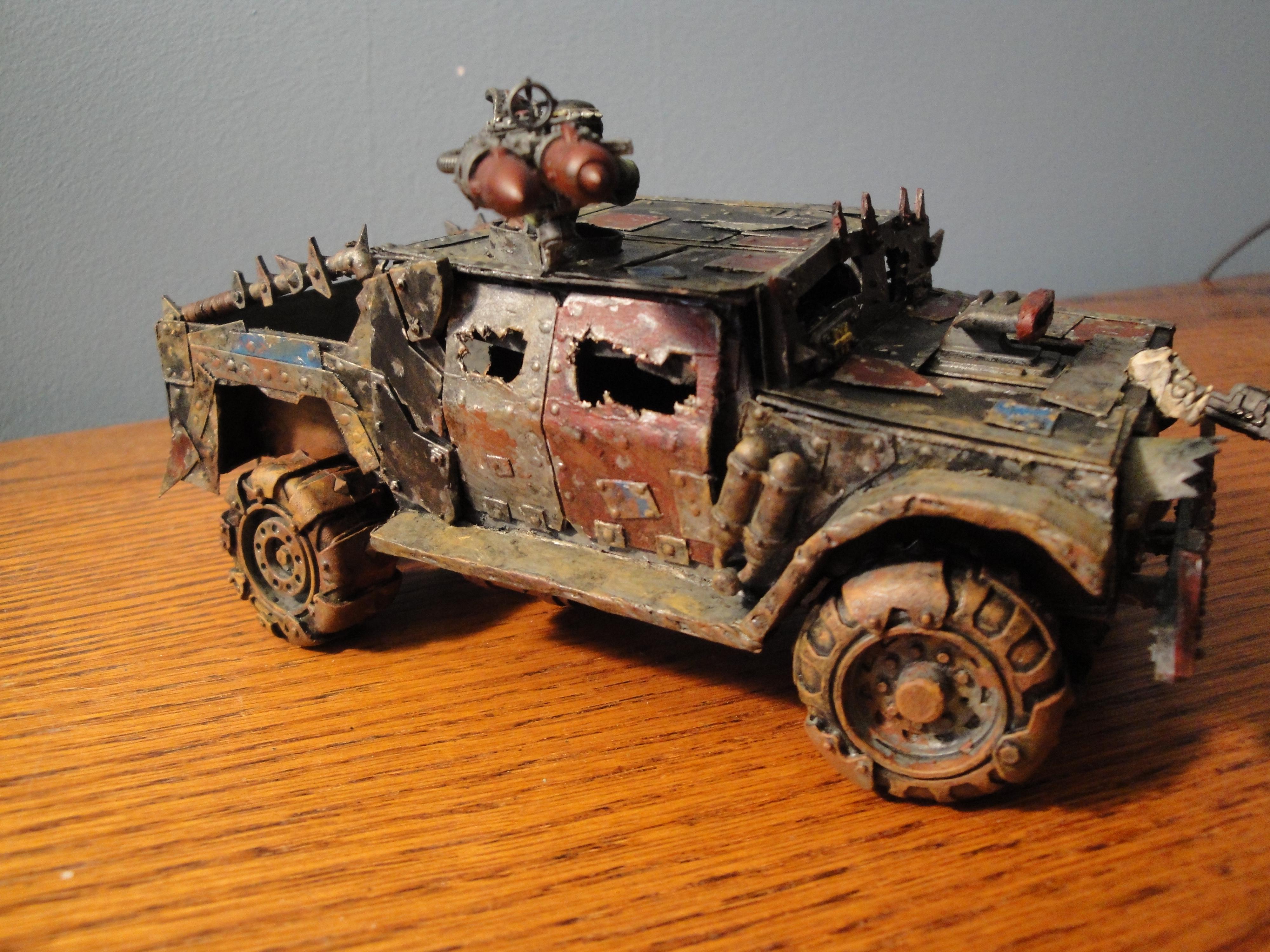 Buggy, Orks, Scratch Build, Warbuggies