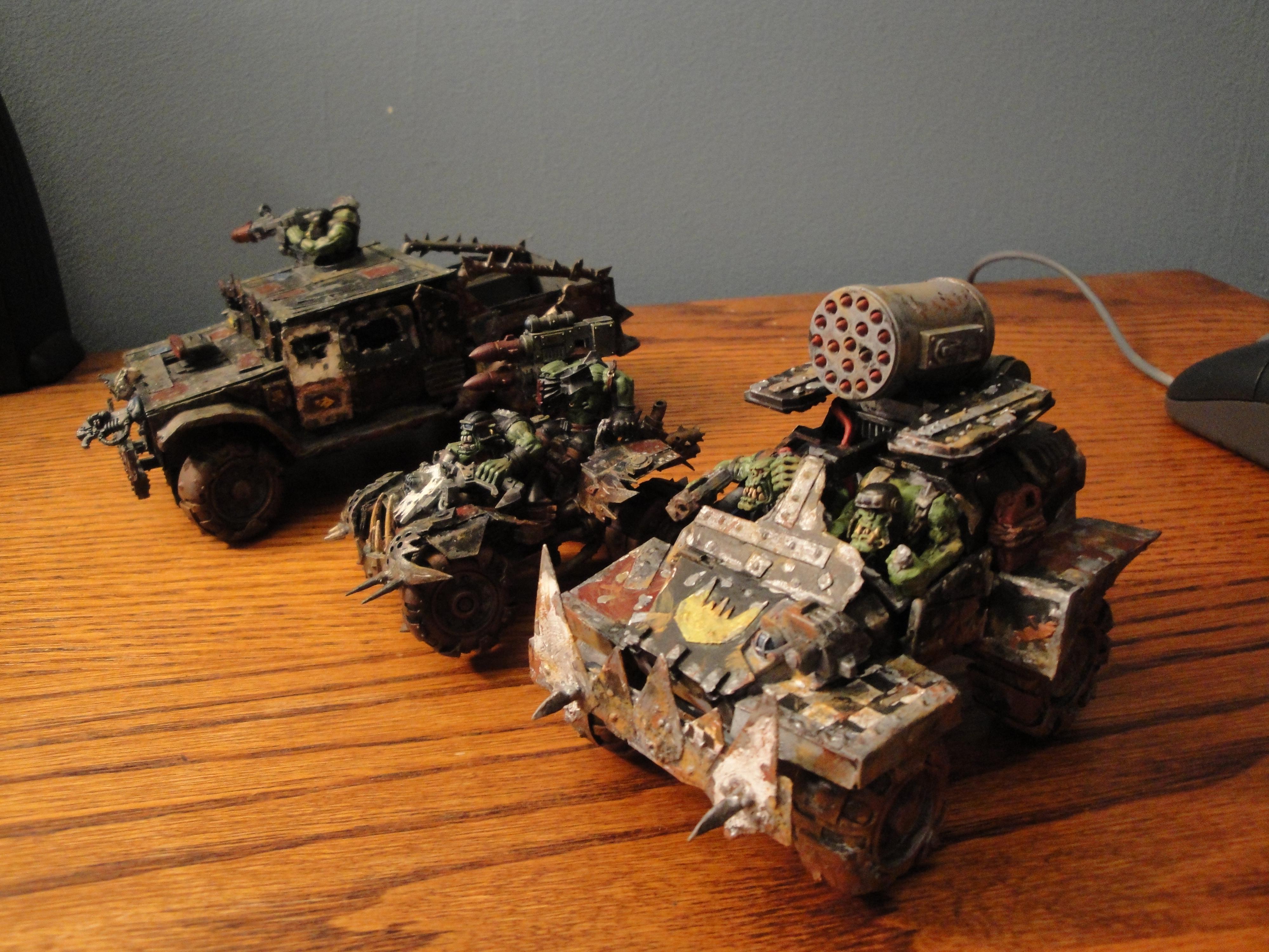 Buggy, Orks, Scratch Build, Warbuggies
