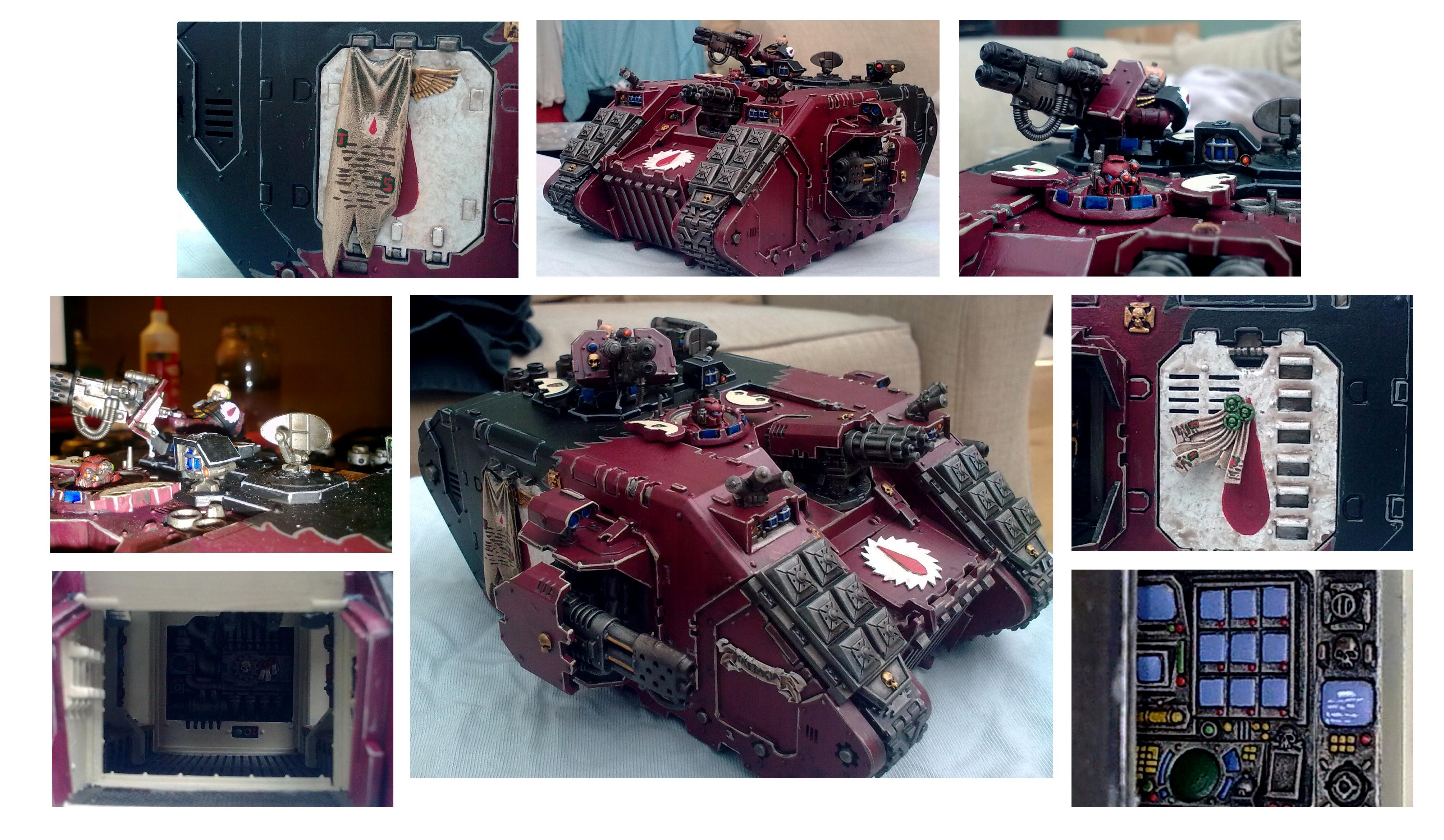 Blood Angels, Flesh Tearers, Land Raider, Space Marines, Warhammer 40,000