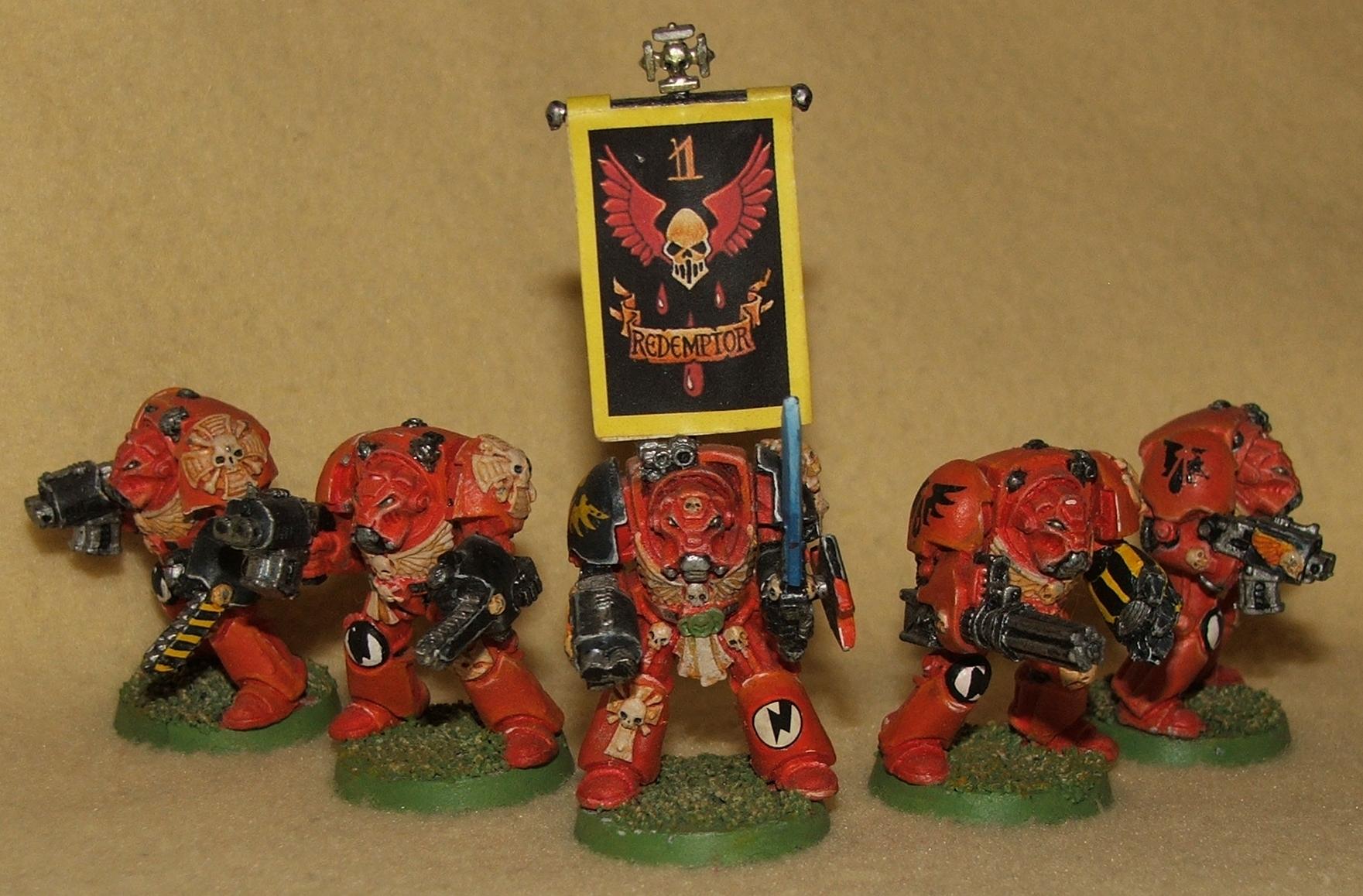 Blood Angels terminator squad