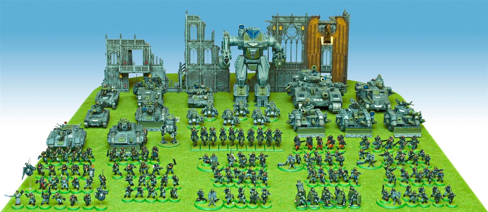 Apocalypse, Army, Astra Militarum, At43, Baneblade, Chimera, Chimeras, Conversion, Count As, Gaming Mat, Green, Grey, Guard, Hellhound, Imperial, Imperial Guard, Imperial Guard Apocalypse Army, Imperial Guard Army, Imperials, Leman Russ Squadron, Malcador, Penal Legion Squad, Psyker Battle Squad, Rough Riders, Sentinel, Veteran, Veteran Squads, Warhound