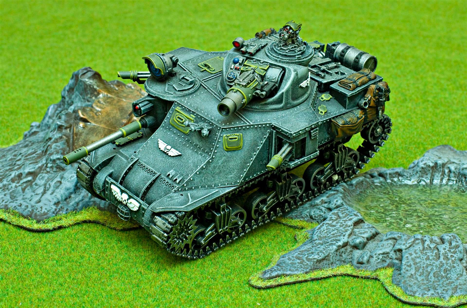 Apocalypse, Army, Astra Militarum, Autocannon, Battlecannon, Conversion, Count As, Gaming Mat, Green, Grey, Guard, Imperial, Imperial Guard, Imperials, Malcador, Super-heavy, Tank, Treads