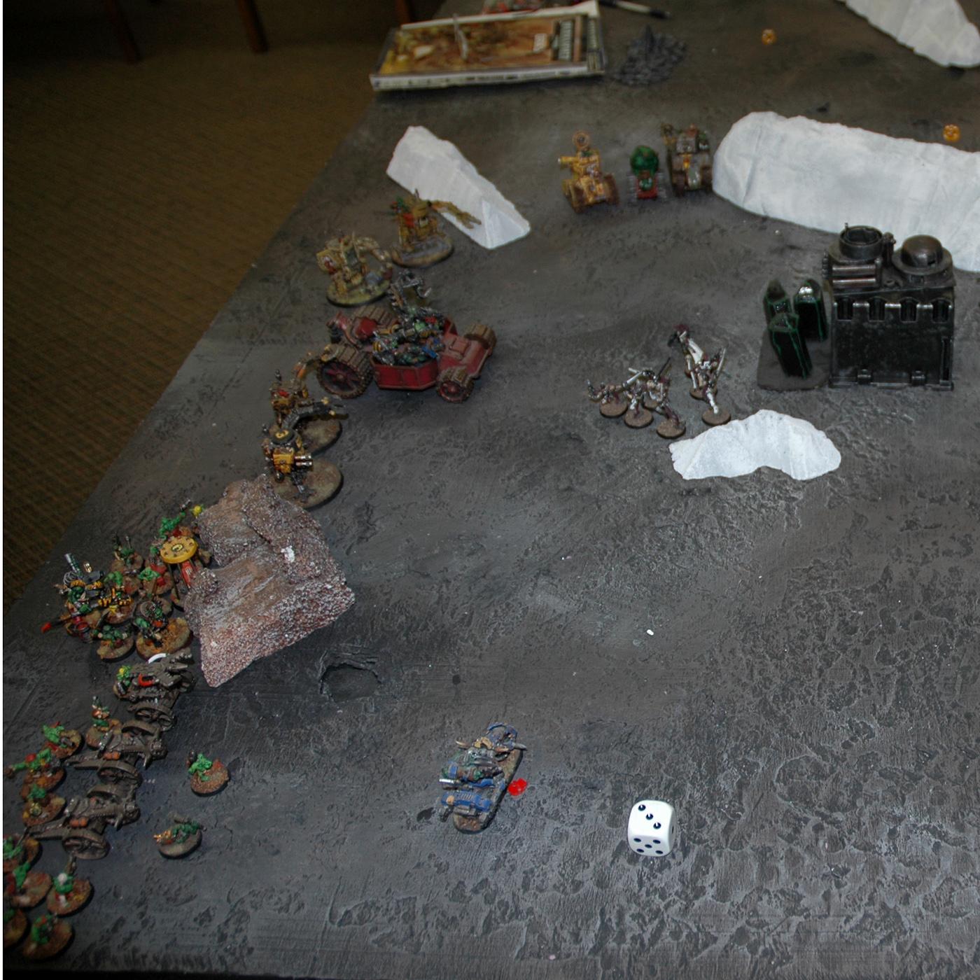 Battle Report, Eldar, Harlequins, Orks, Warhammer 40,000