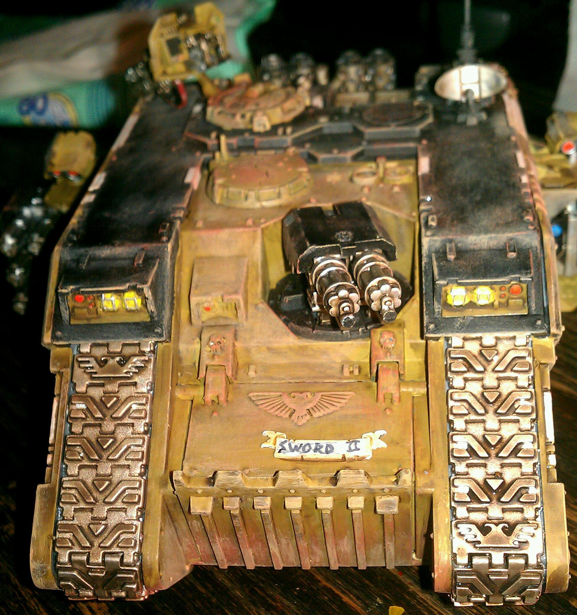 Assault On Black Reach, Desert, Land Raider, Space Marines, Warhammer 40,000