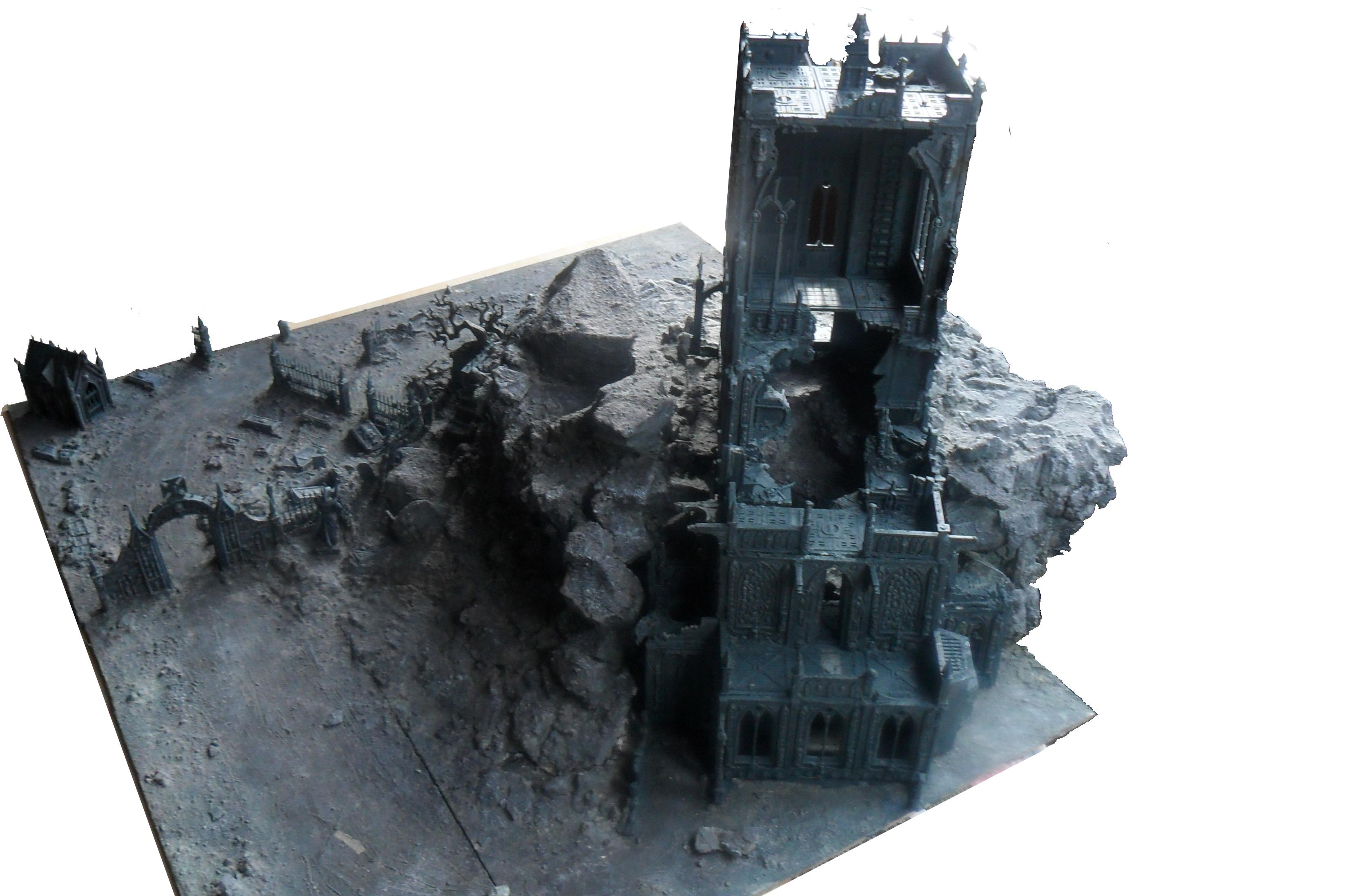 Gothic, Ruins, Scenery-40k-gothic-terrain, Terrain, Tower, Warhammer 40,000